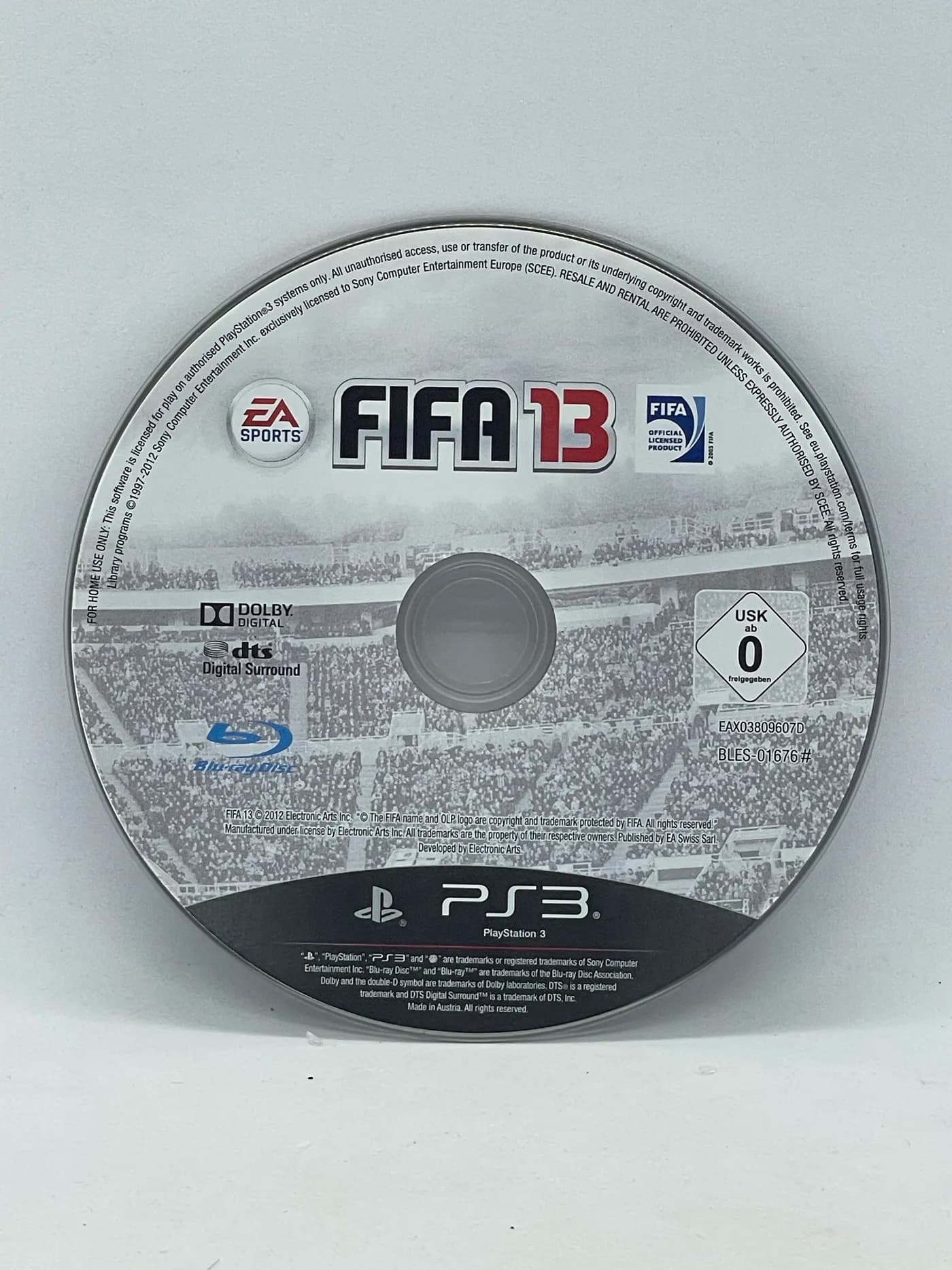 FIFA 13 PS3 (game only)