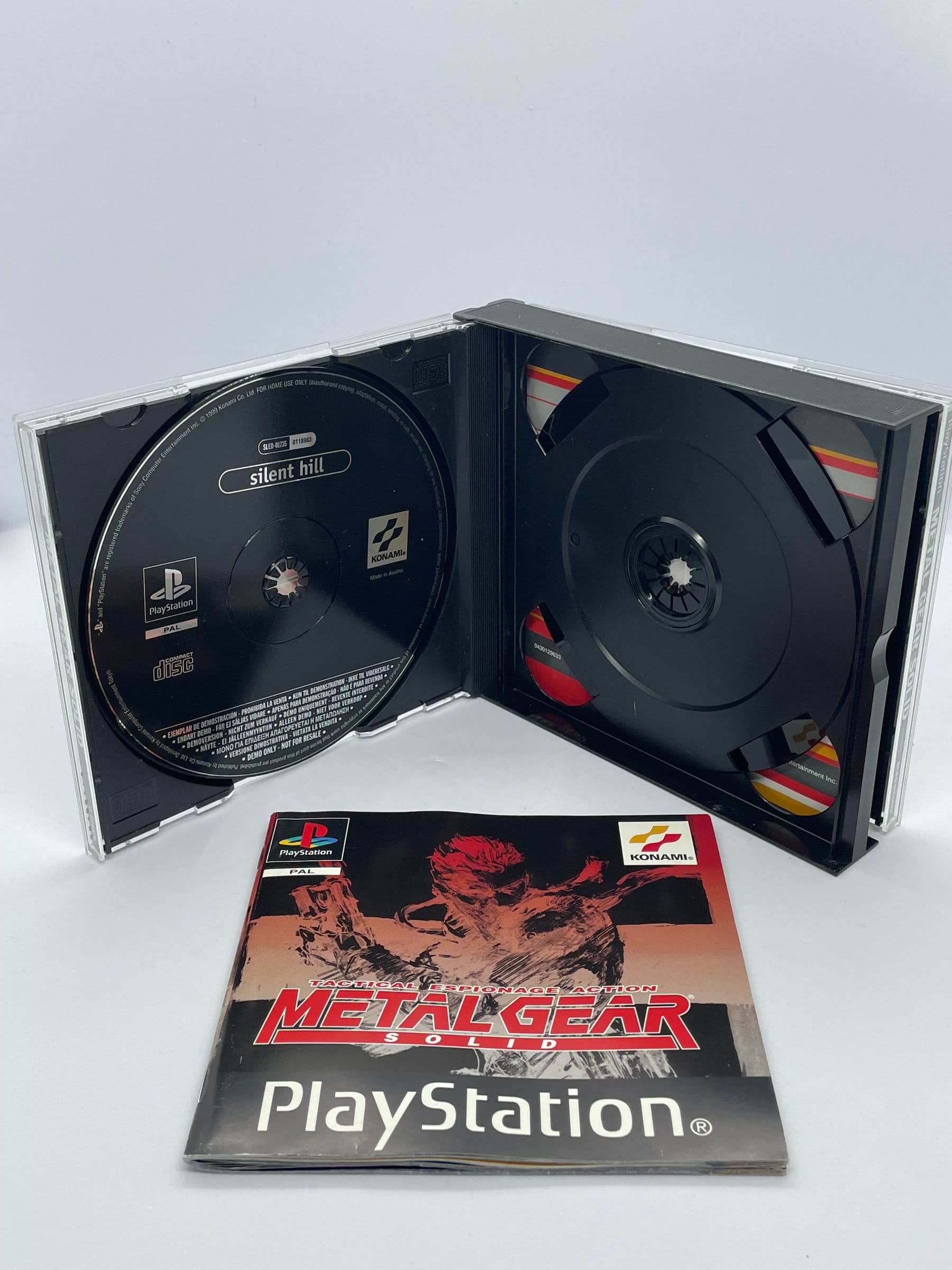 Metal Gear Solid PS1 PSX (FR)