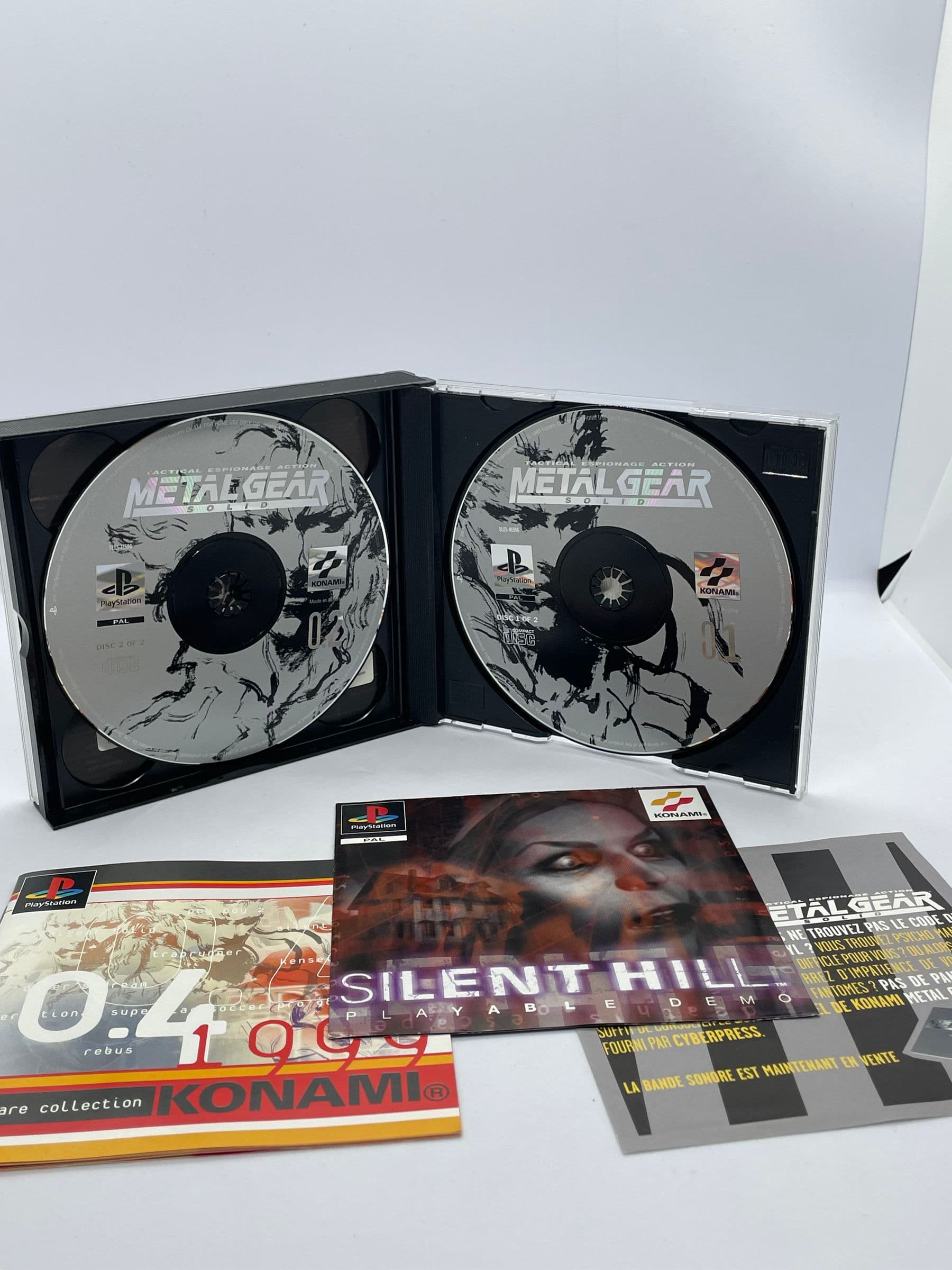 Metal Gear Solid PS1 PSX (FR)