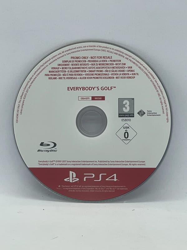 Everybody's Golf PS4 (promo) (game only)