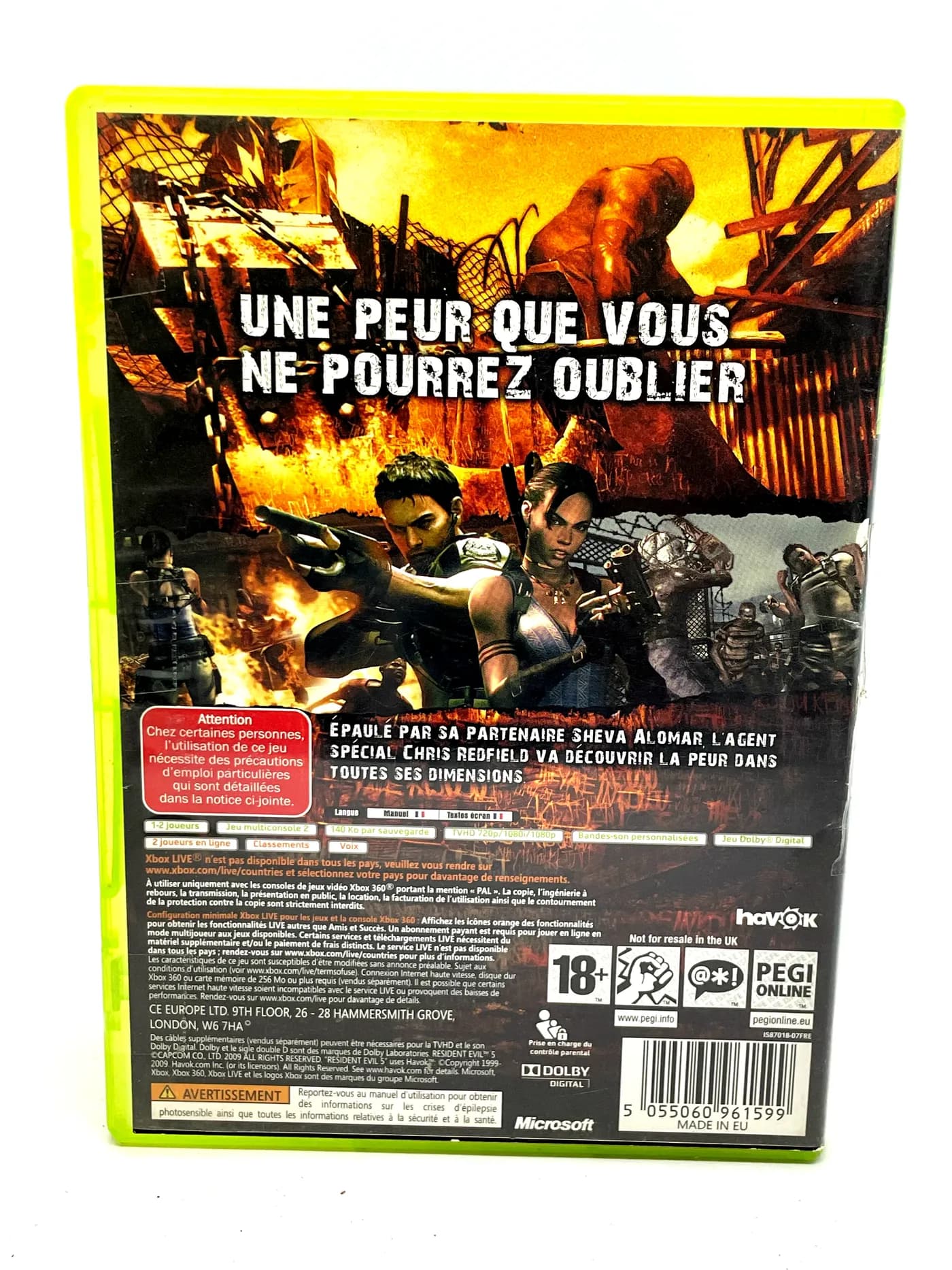 Resident Evil 5 Xbox 360