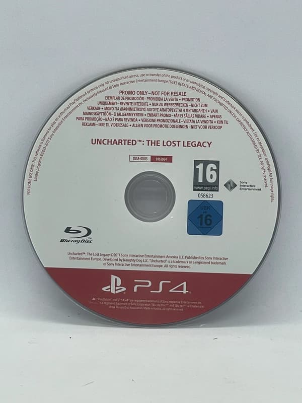 Uncharted The Lost Legacy PS4 (promo)