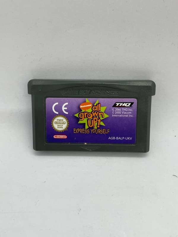 All Grown Up! GBA (game only)