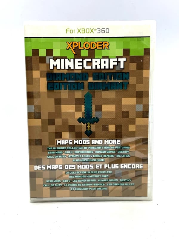 Xploder Minecraft Diamond Edition Xbox 360 (New & Sealed)