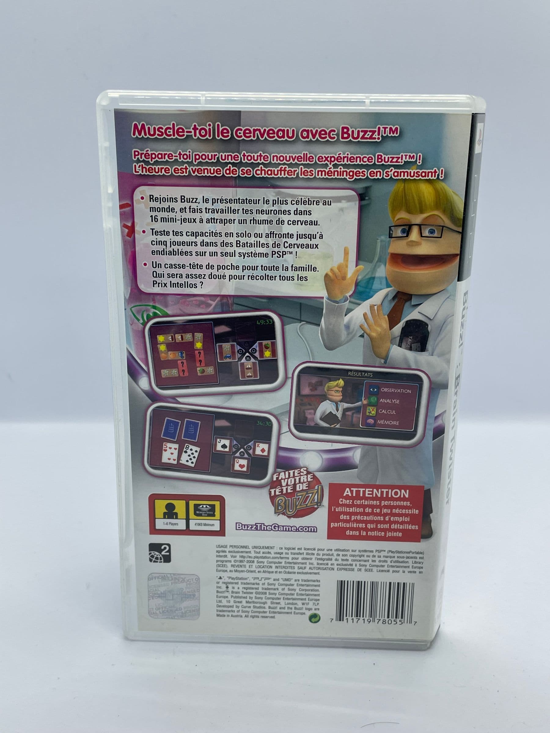 Buzz Brain Twister PSP