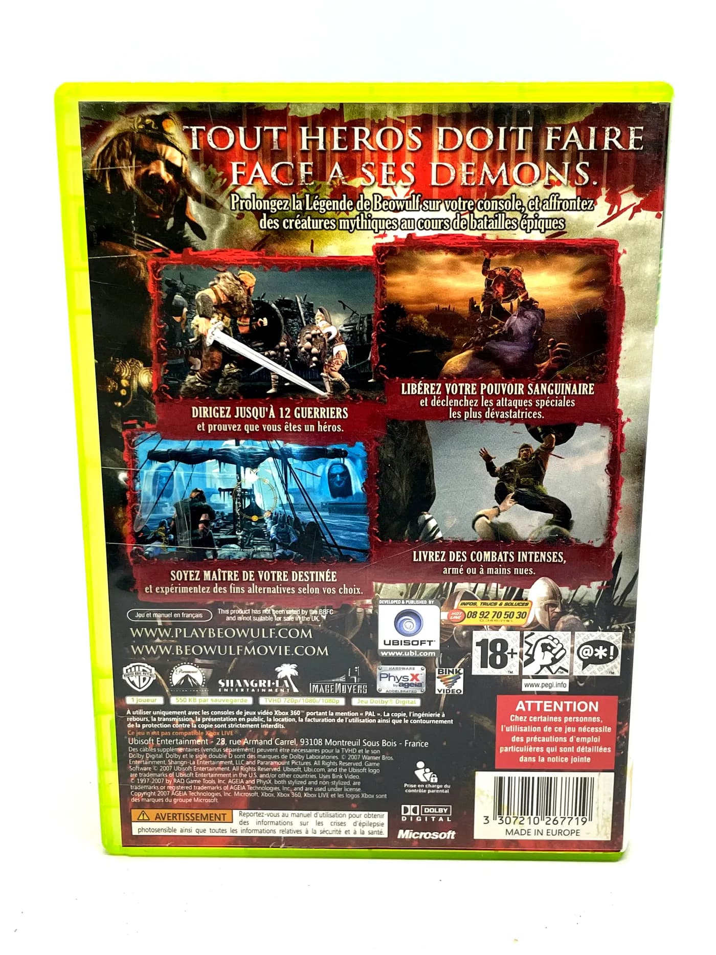 Beowulf the Game Xbox 360
