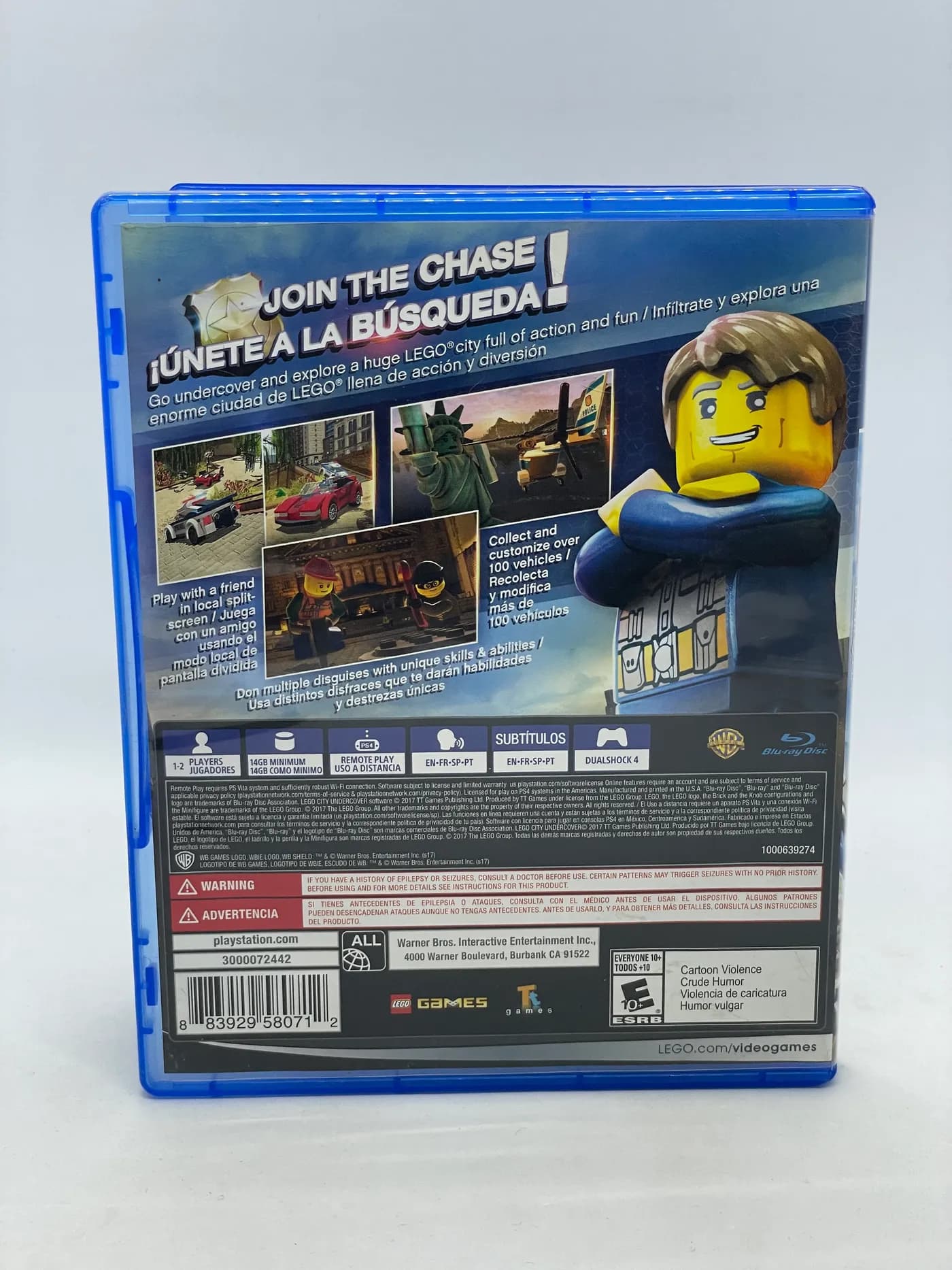 LEGO City Undercover PS4