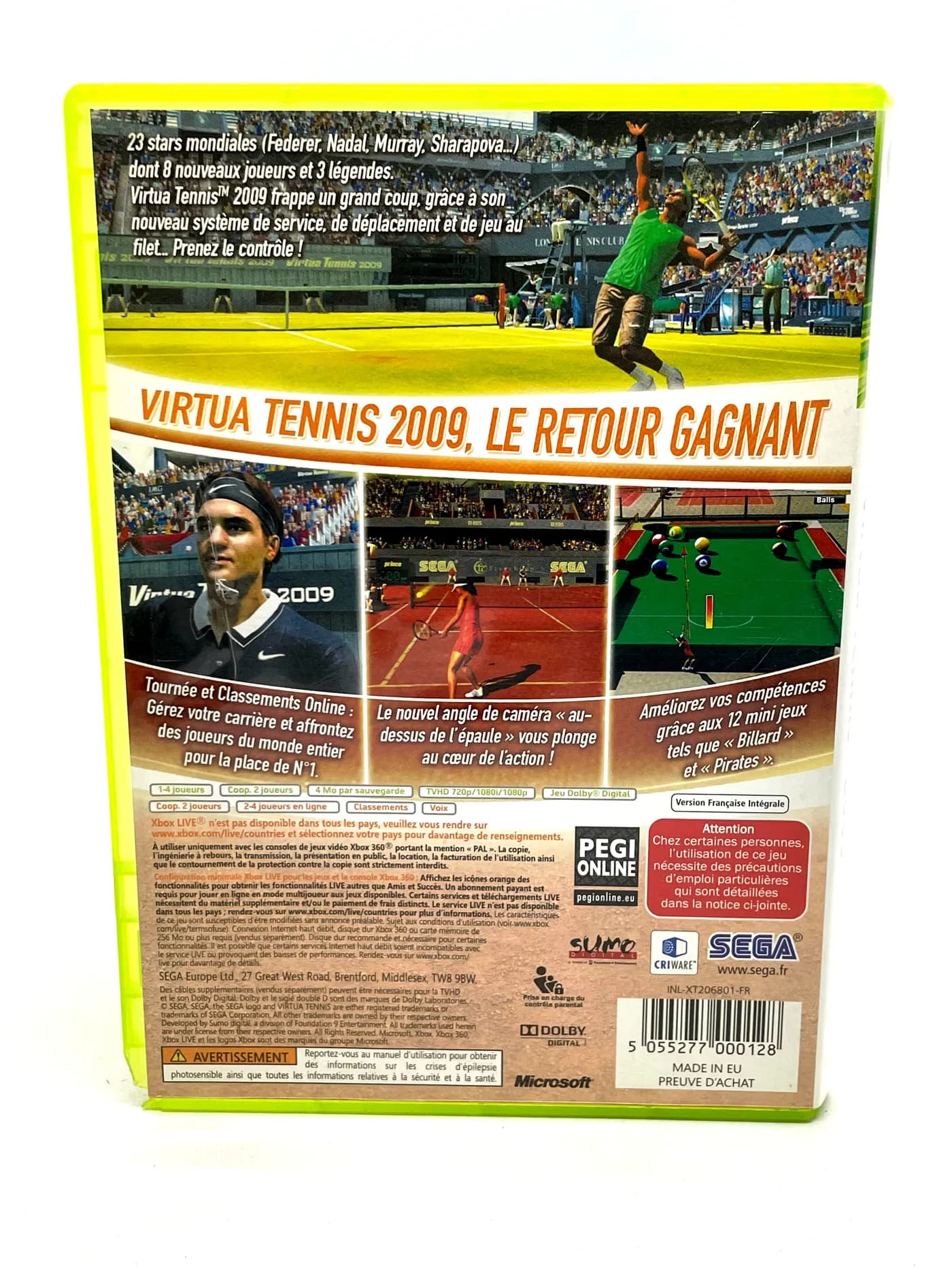 Virtua Tennis 2009 Xbox 360