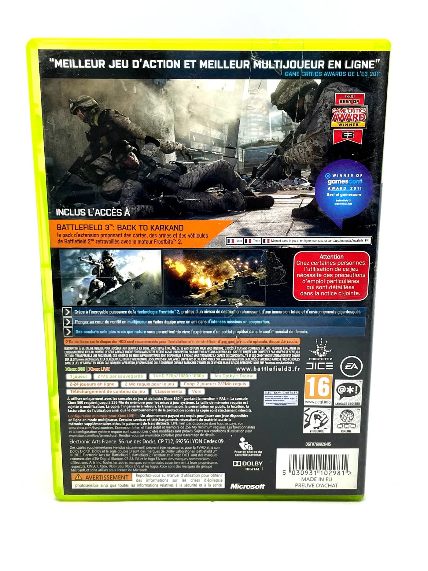 Battlefield 3 Limited Edition Xbox 360
