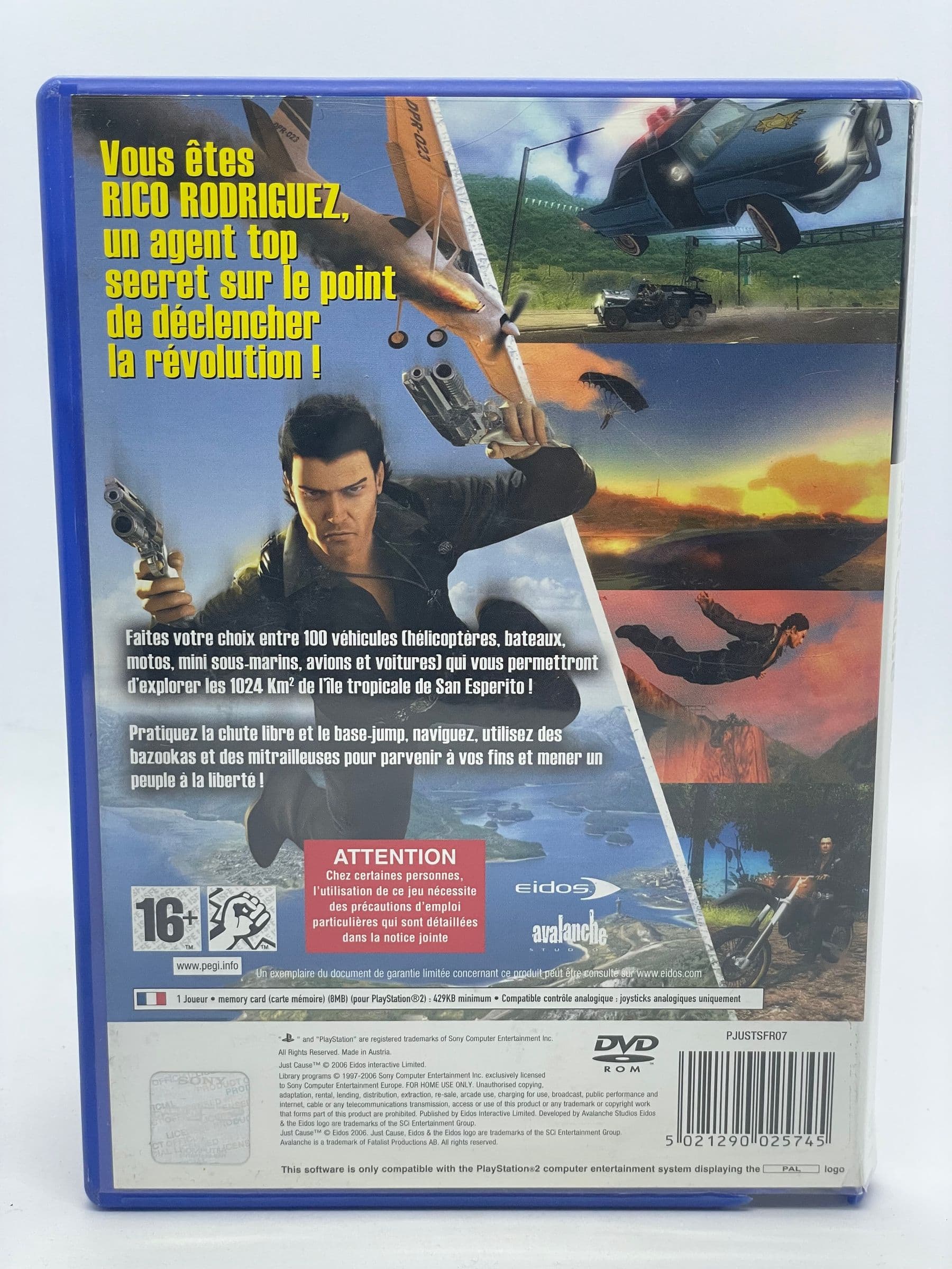 Just Cause PS2 (FR)
