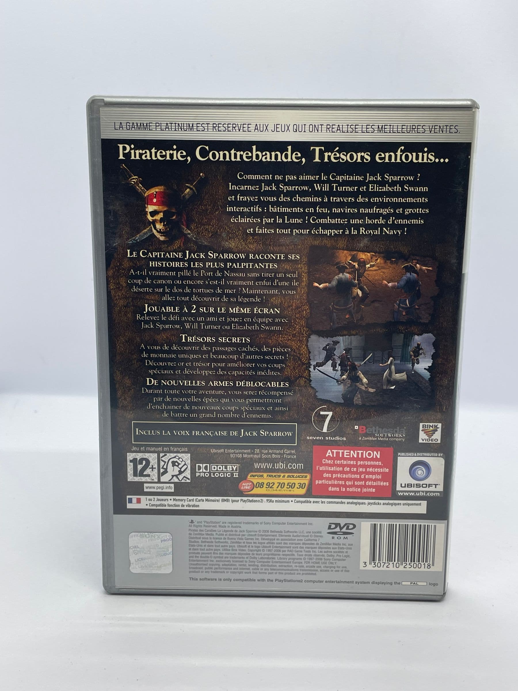 Pirates of the Caribbean The Legend of Jack Sparrow PS2