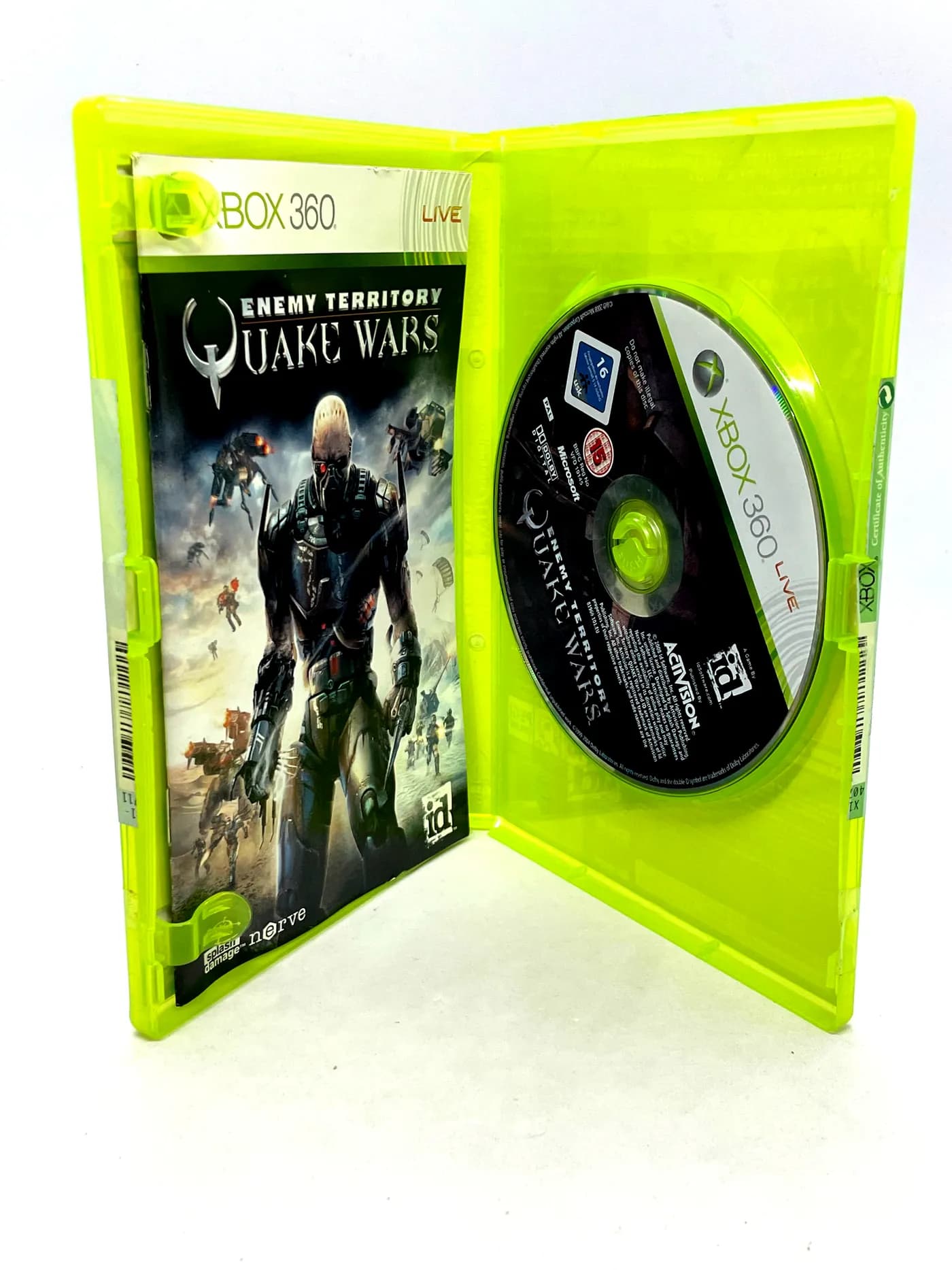 Enemy Terrority Quake Wars Xbox 360