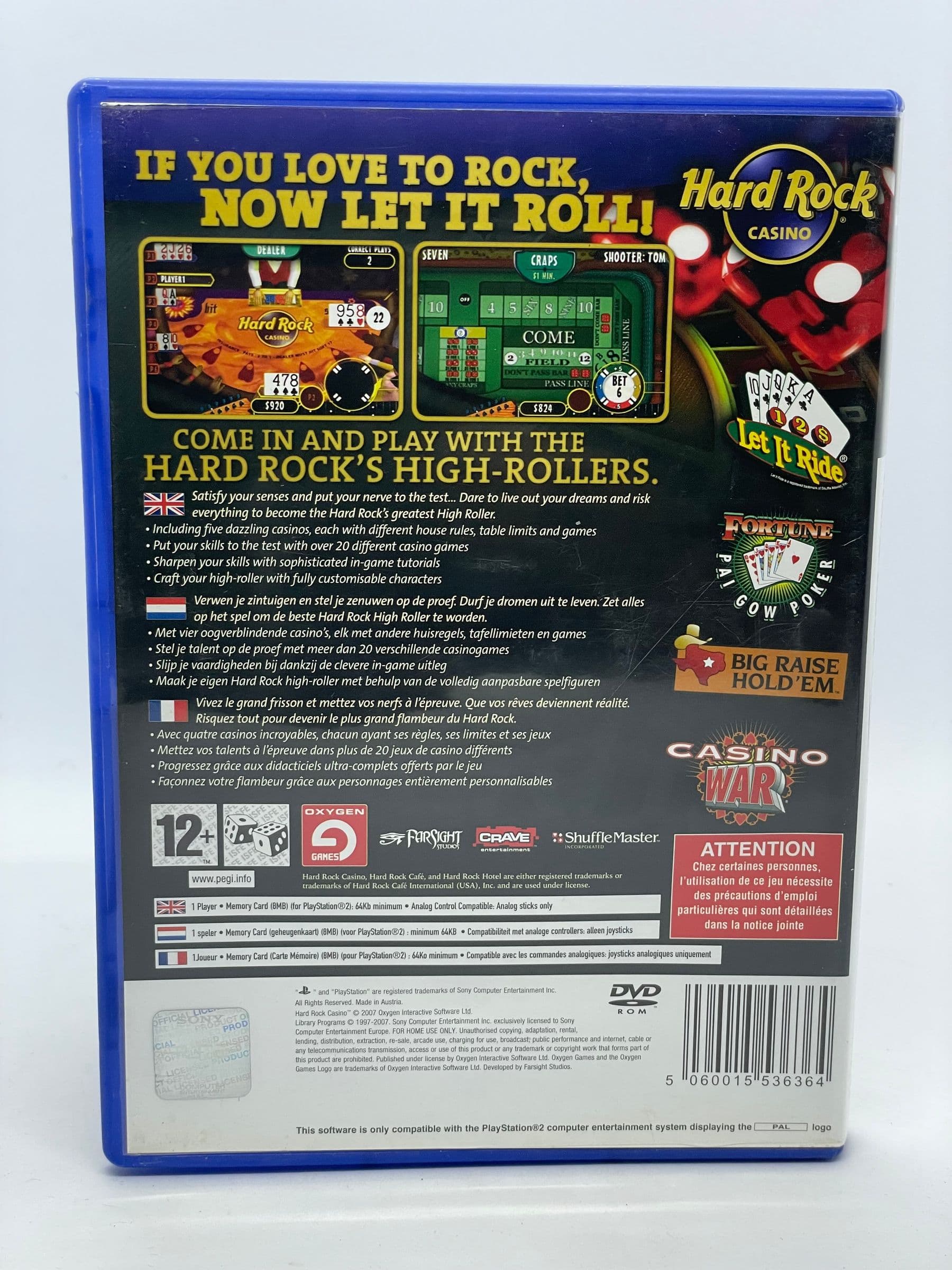 Hard Rock Casino PS2