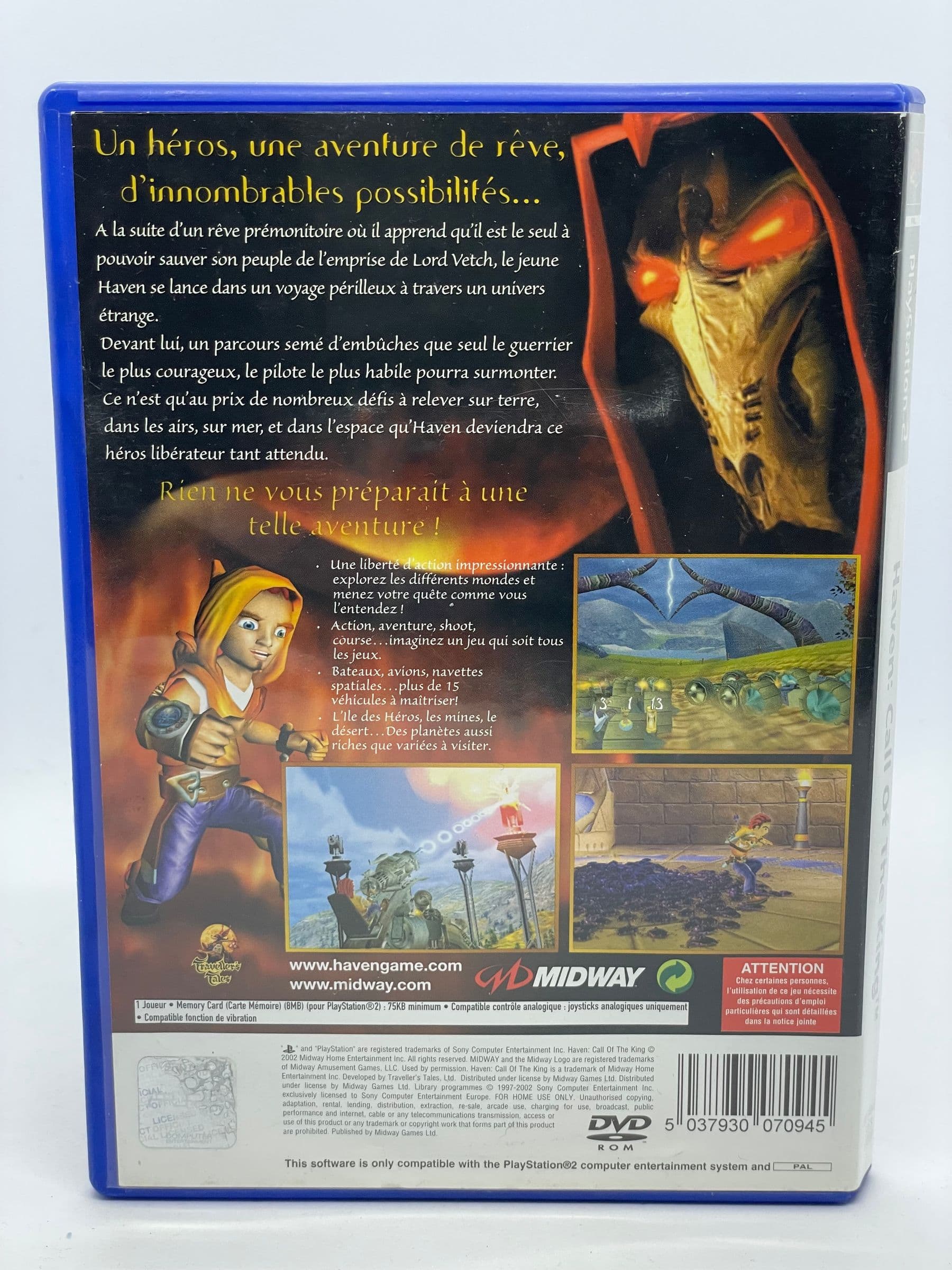 Haven Call of The King PS2