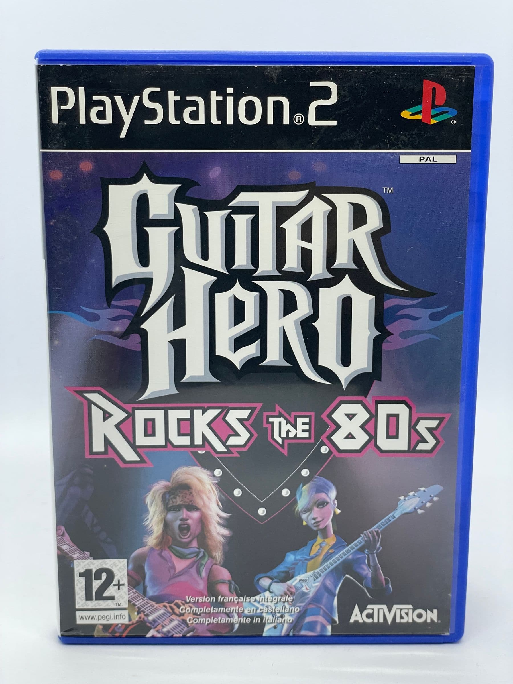 Guitar Hero Rocks the 80s PS2 (FR)