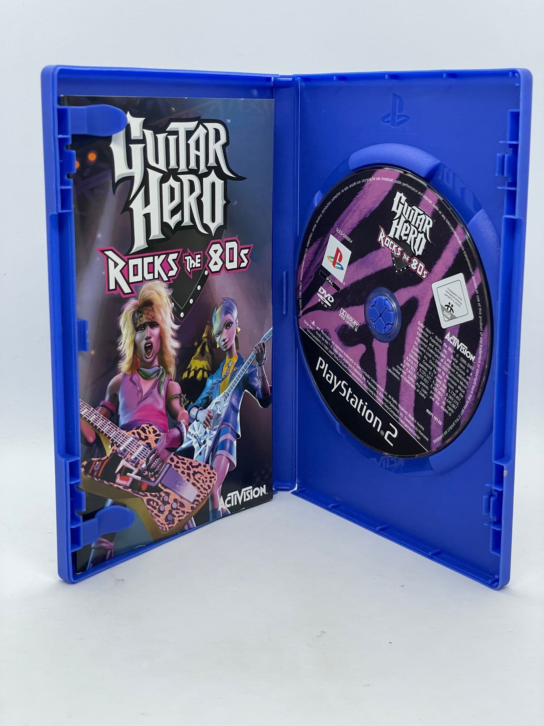 Guitar Hero Rocks the 80s PS2 (FR)