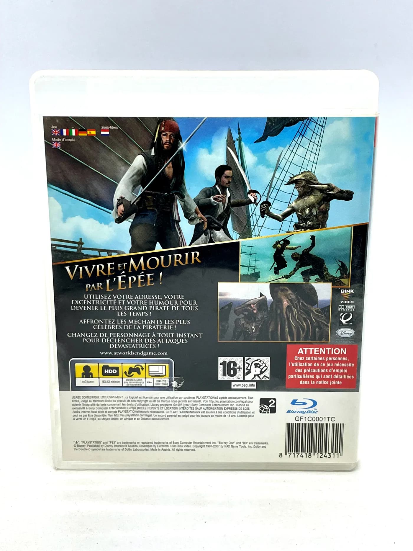 Pirates of Caribbean At World's End PS3