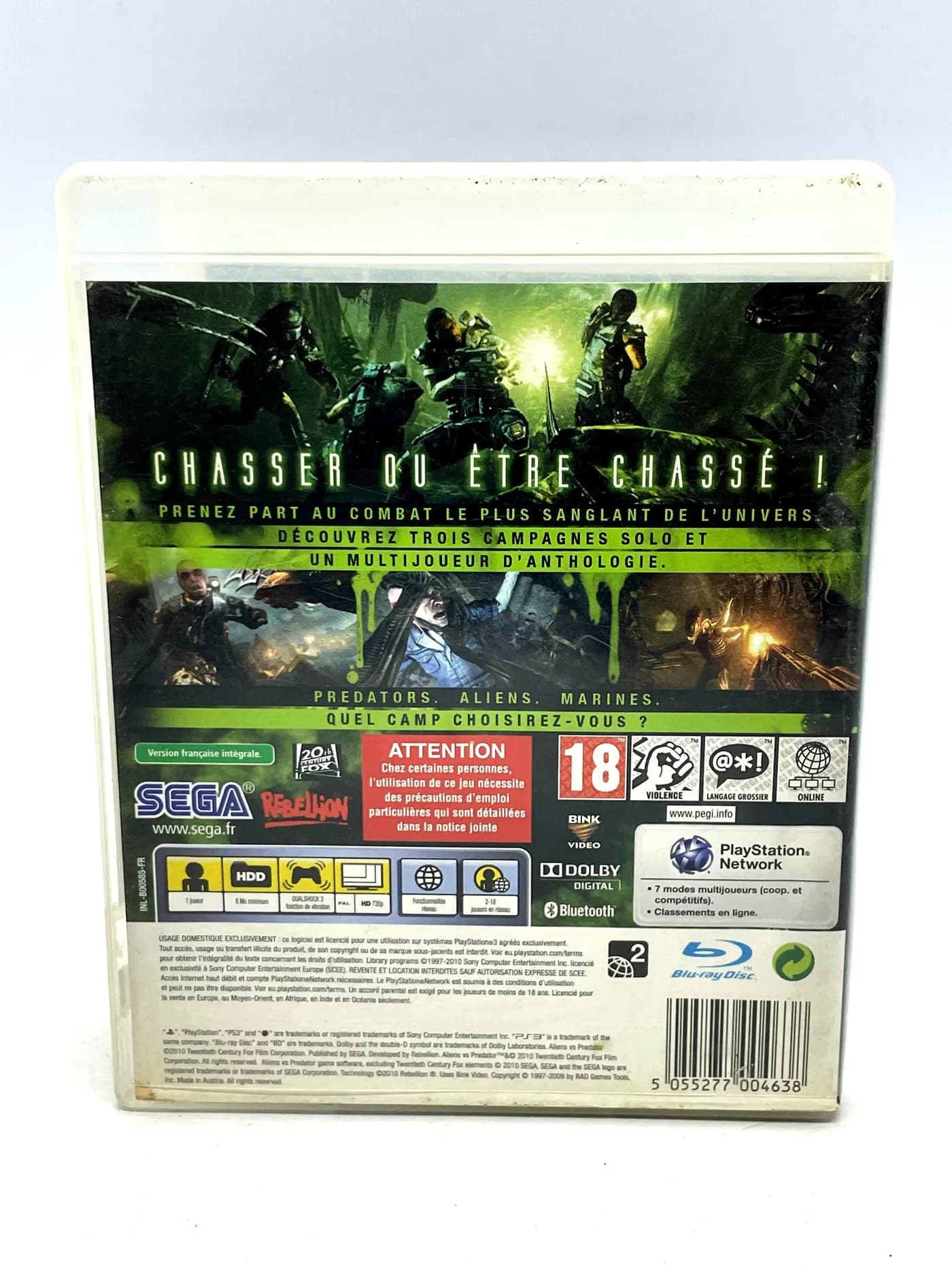 Aliens vs Predator PS3