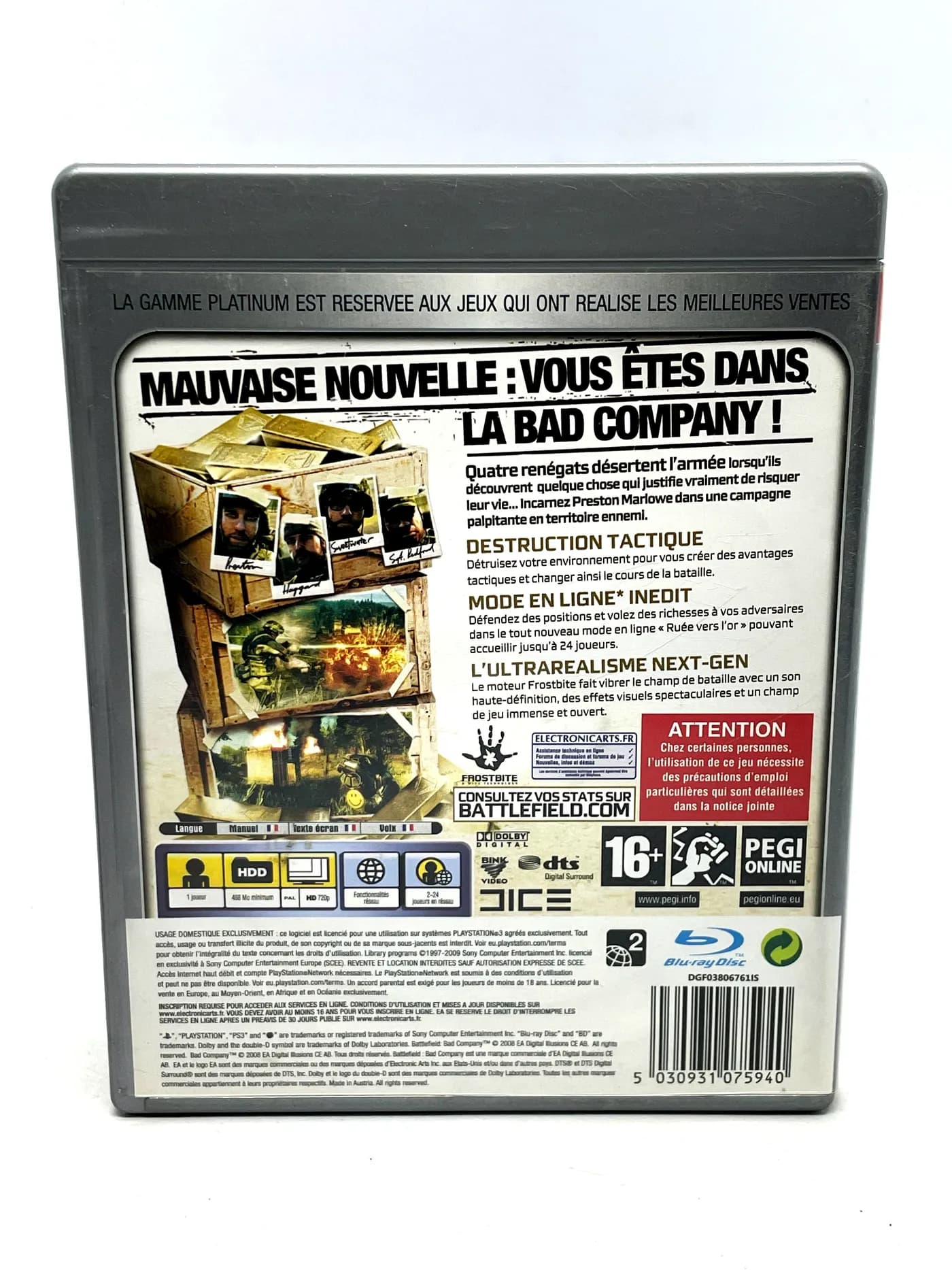 Battlefield Bad Company PS3