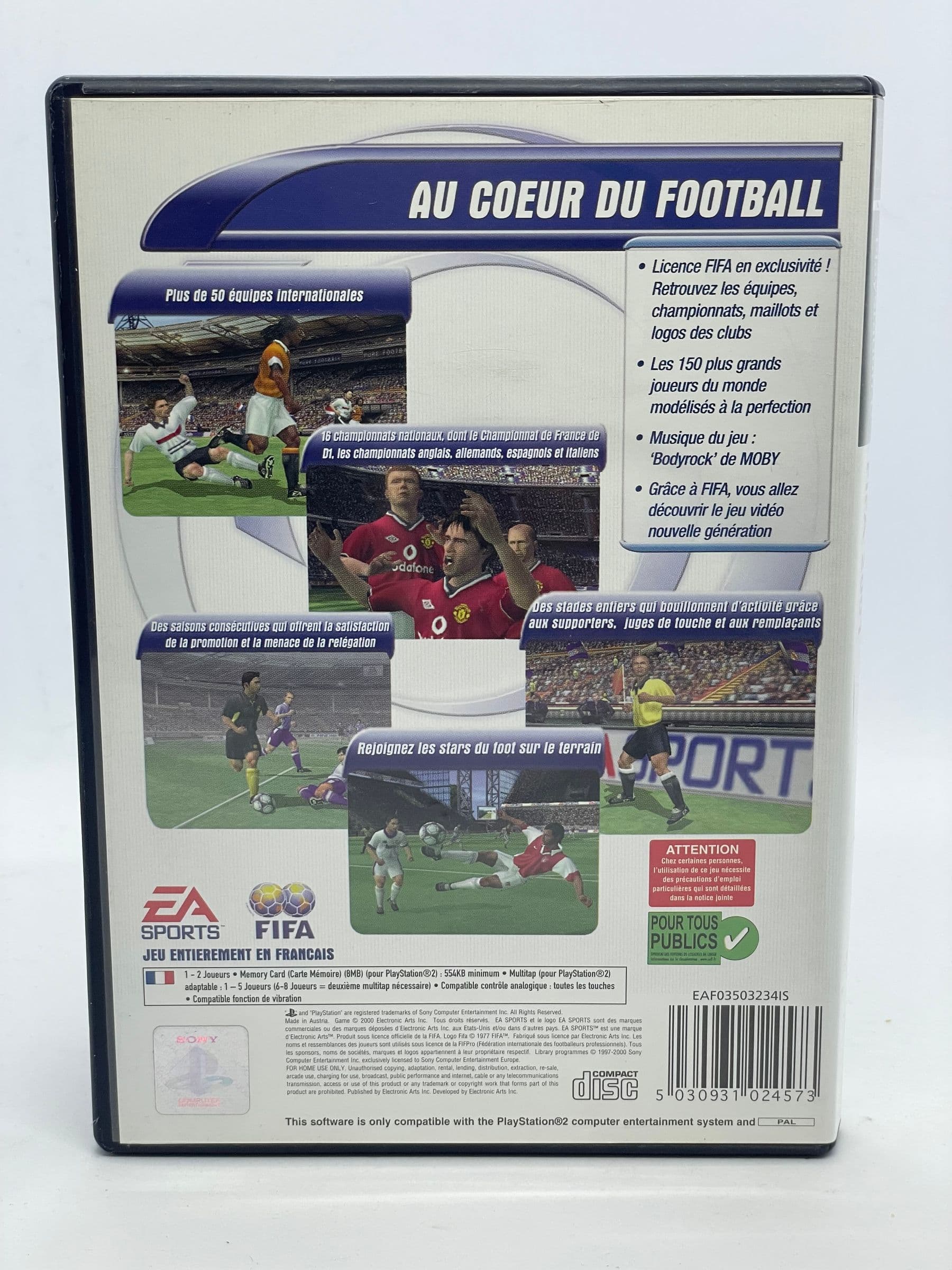 FIFA 2001 PS2 (FR)