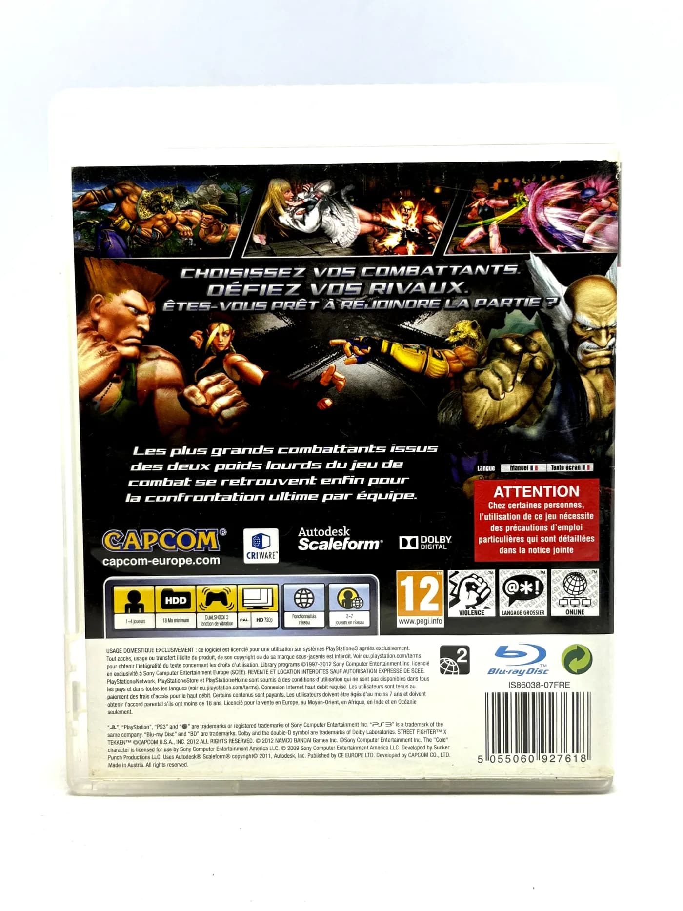 Street Fighter X Tekken PS3