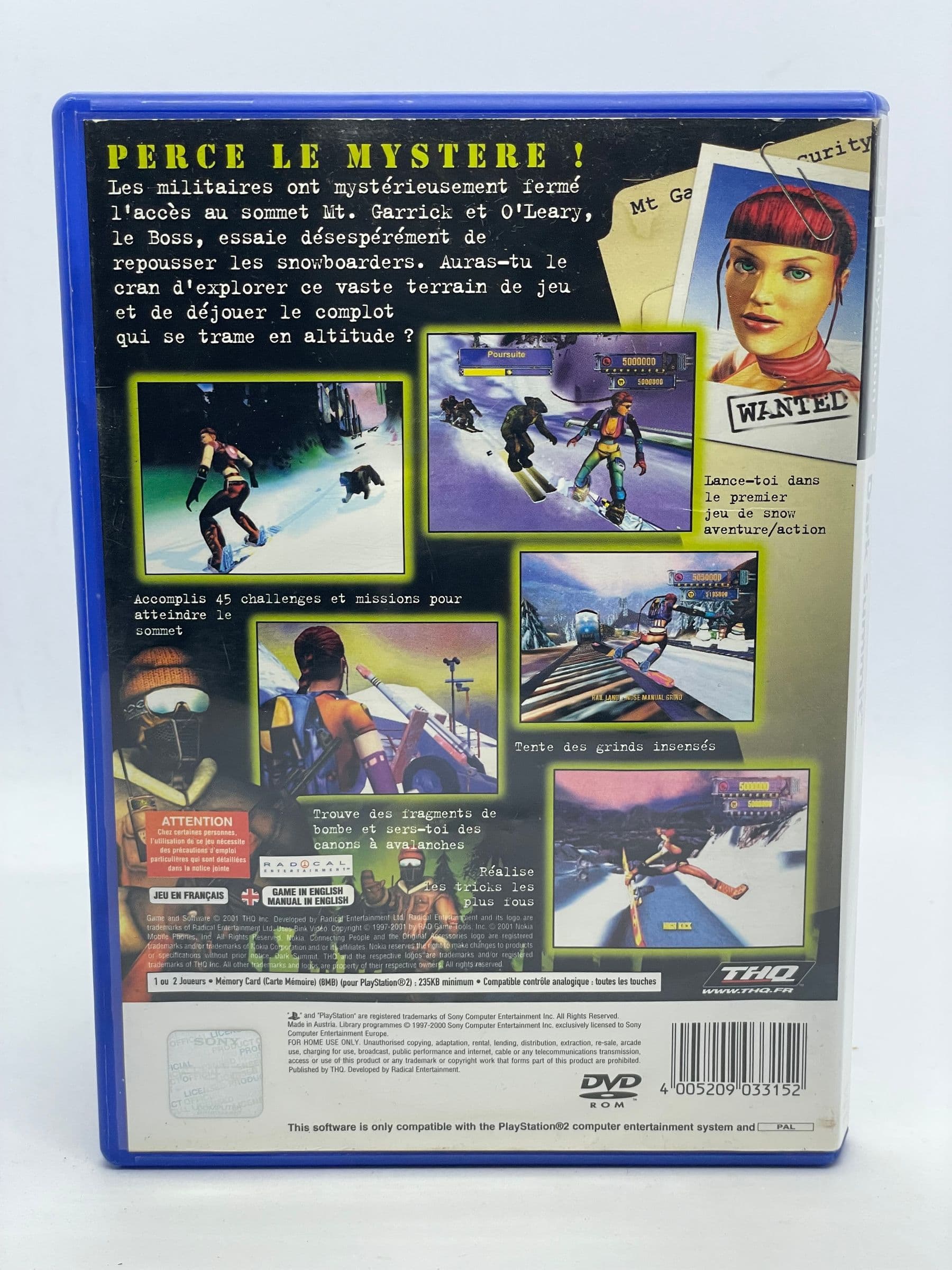 Dark Summit PS2