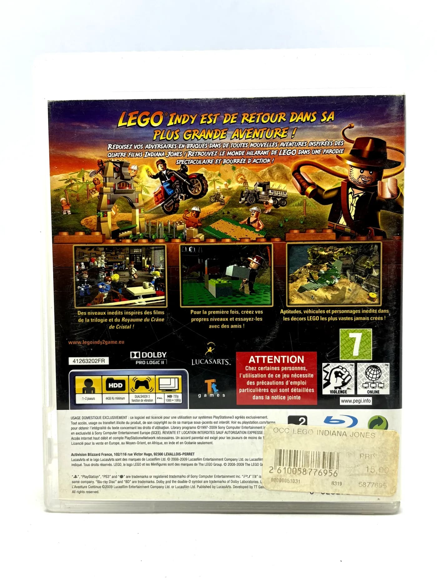 LEGO Indiana Jones 2 PS3