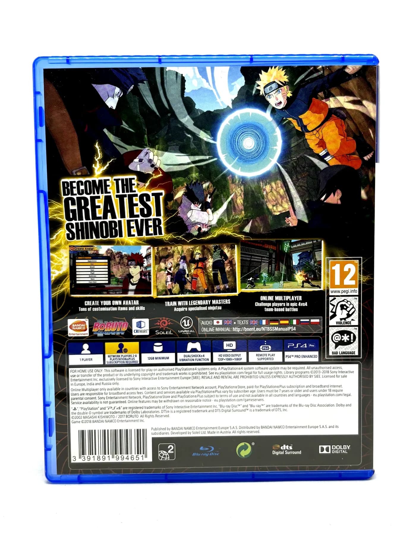 Naruto to Boruto Shinobi Striker PS4