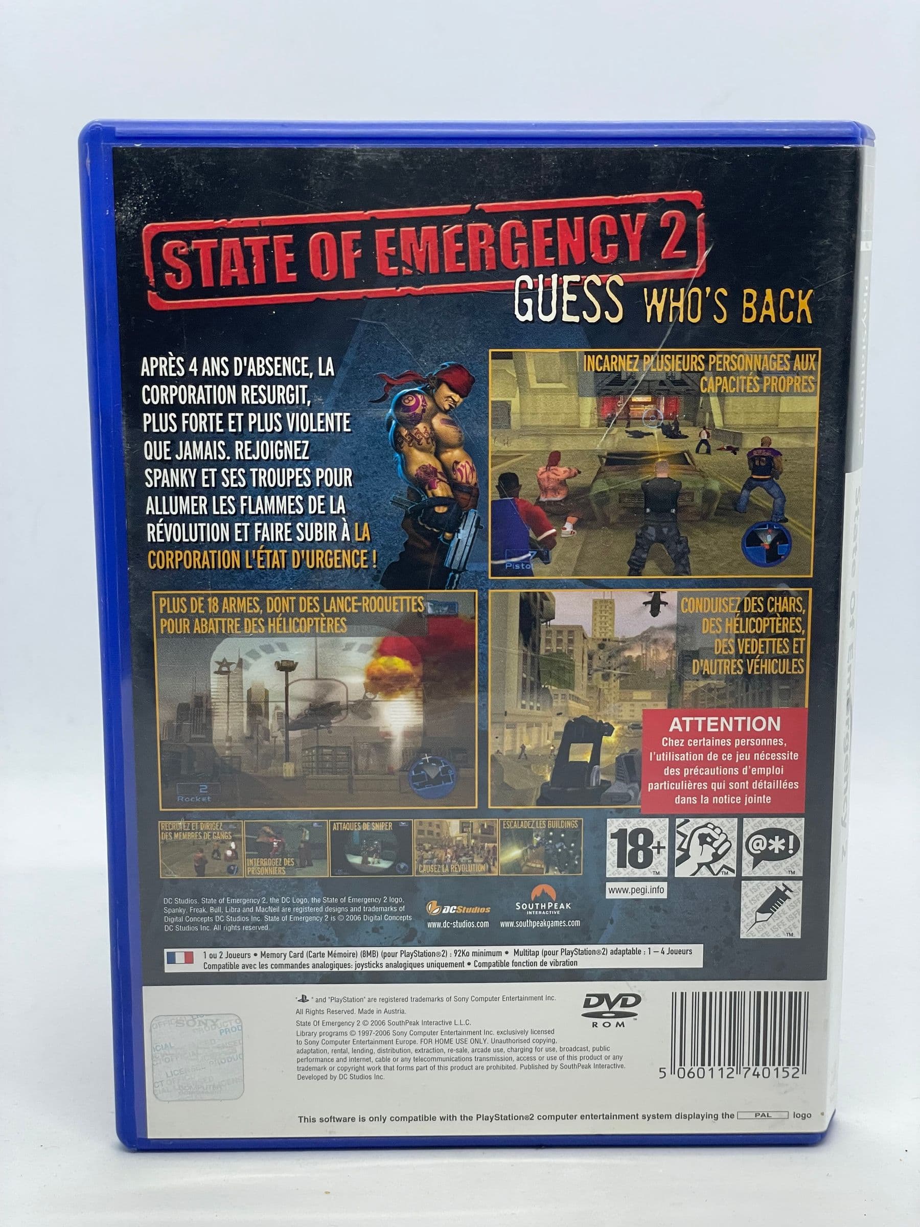 State of Emergency 2 PS2