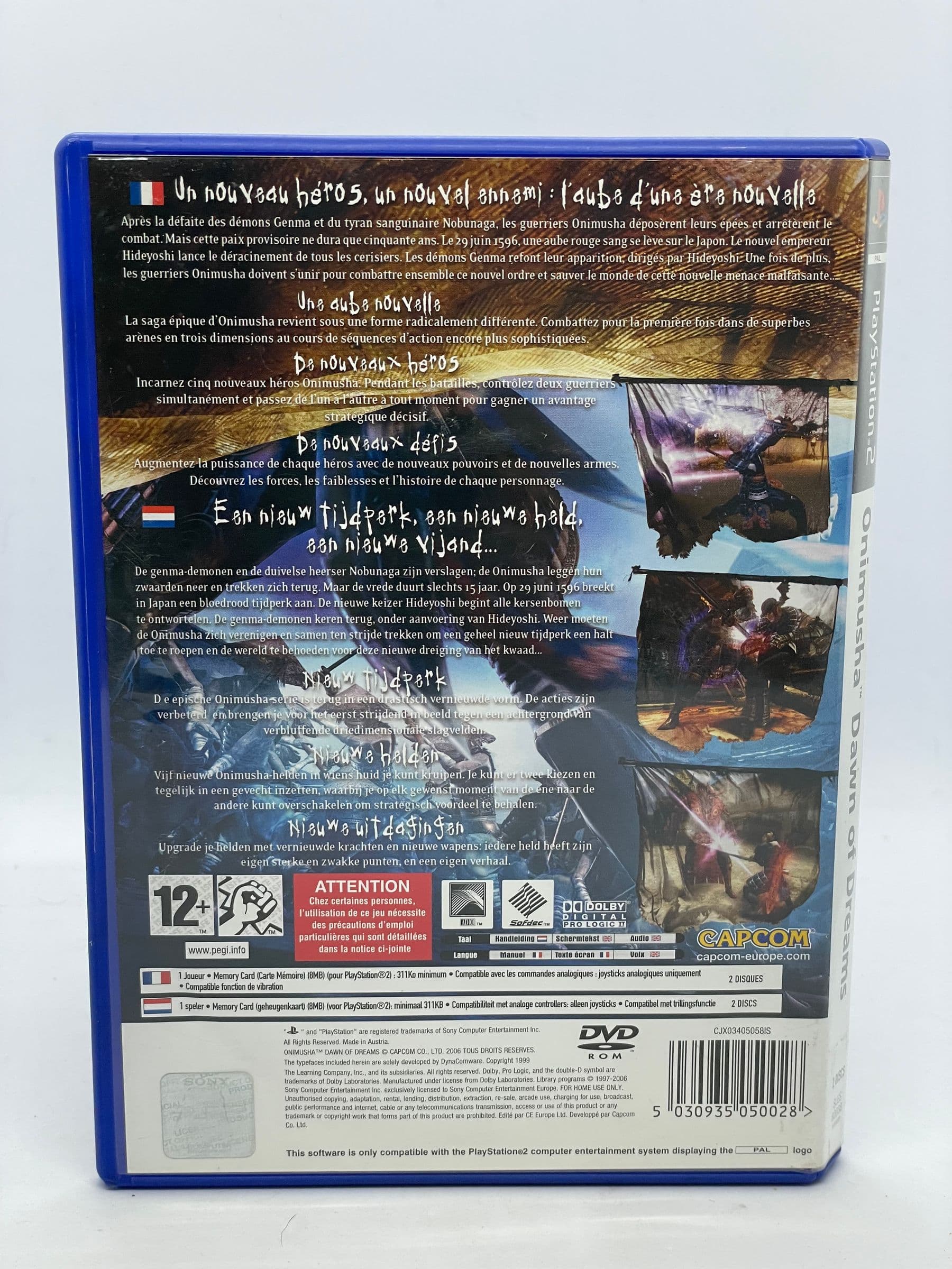 Onimusha Dawn of Dreams PS2