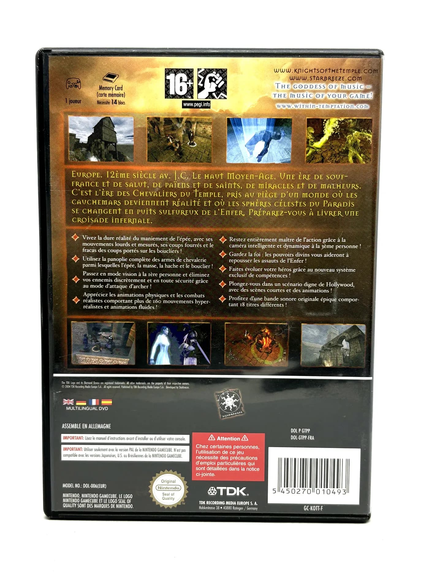 Knights of the Temple - Infernal Crusade Nintendo Gamecube