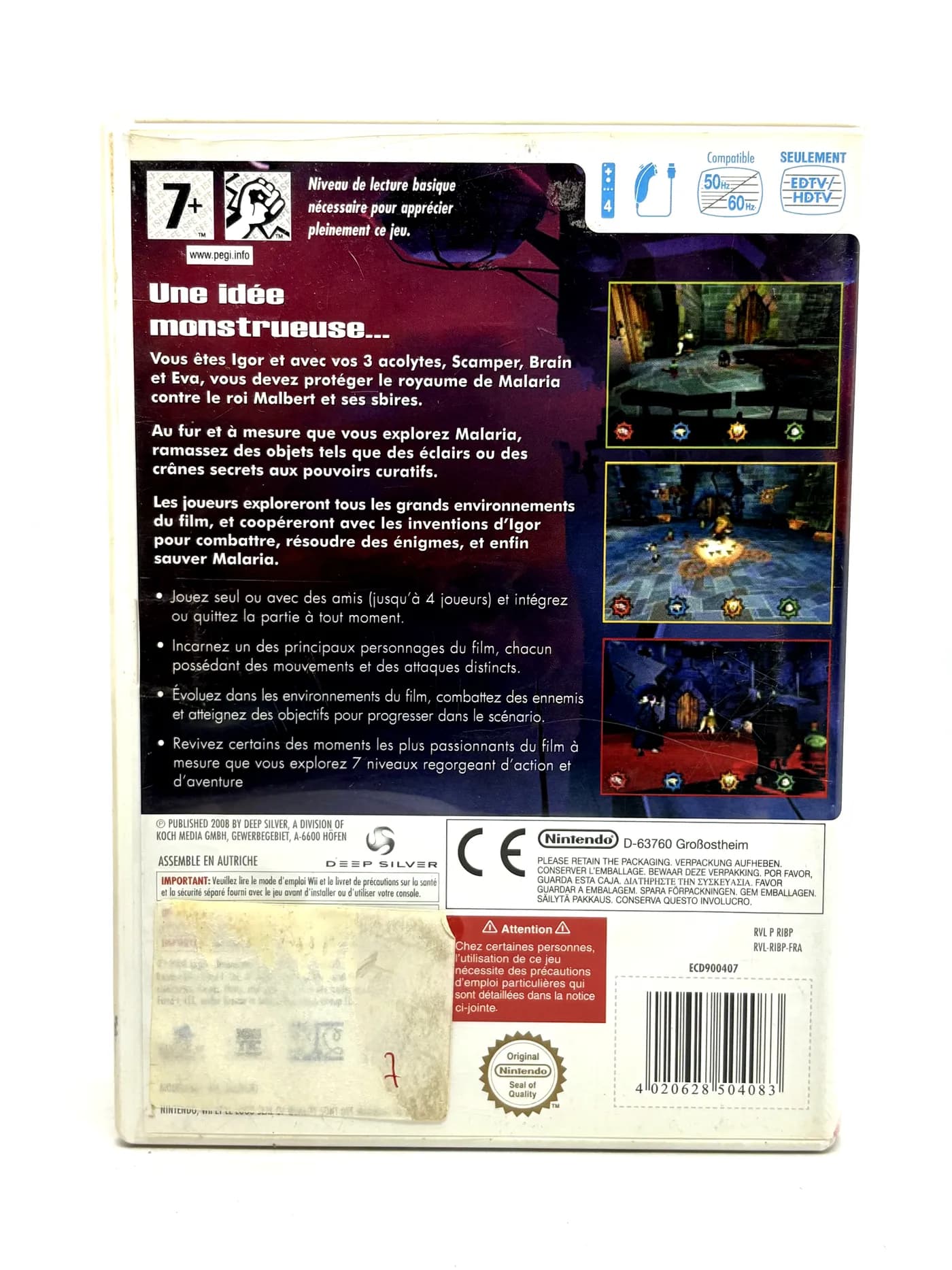 Igor The Game Nintendo Wii