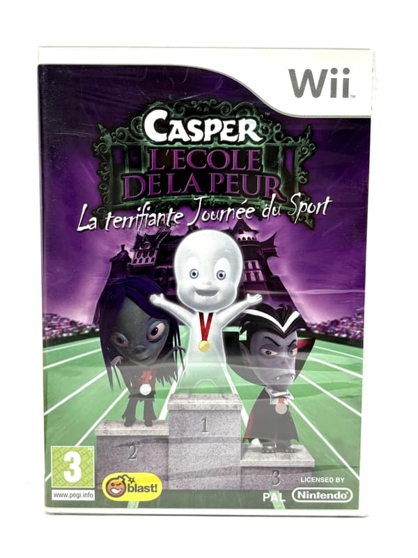 Casper's Scare School Spooky Sports Day Nintendo Wii (New and Sealed)