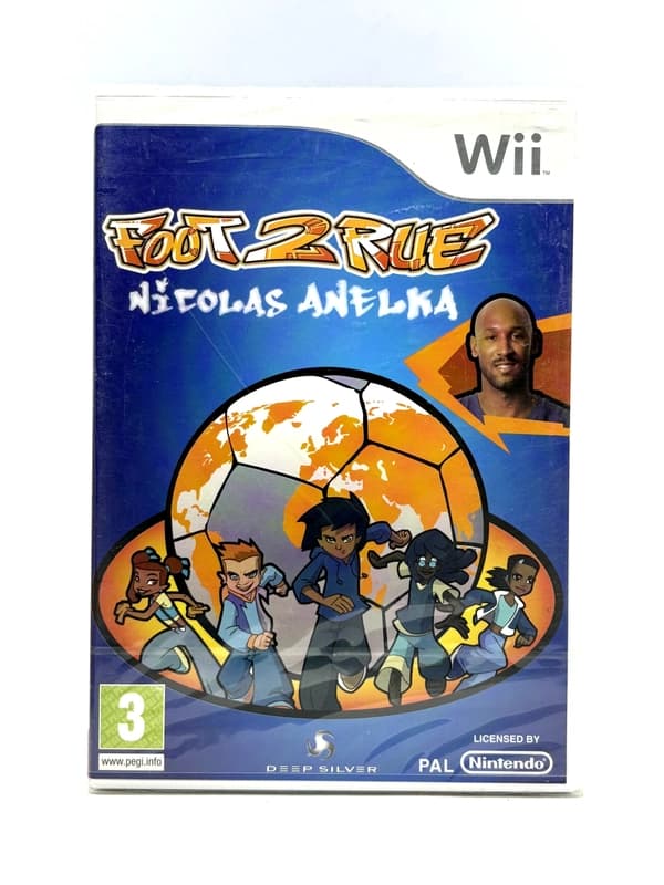 Foot 2 Rue Nicolas Anelka Nintendo Wii (New and Sealed)