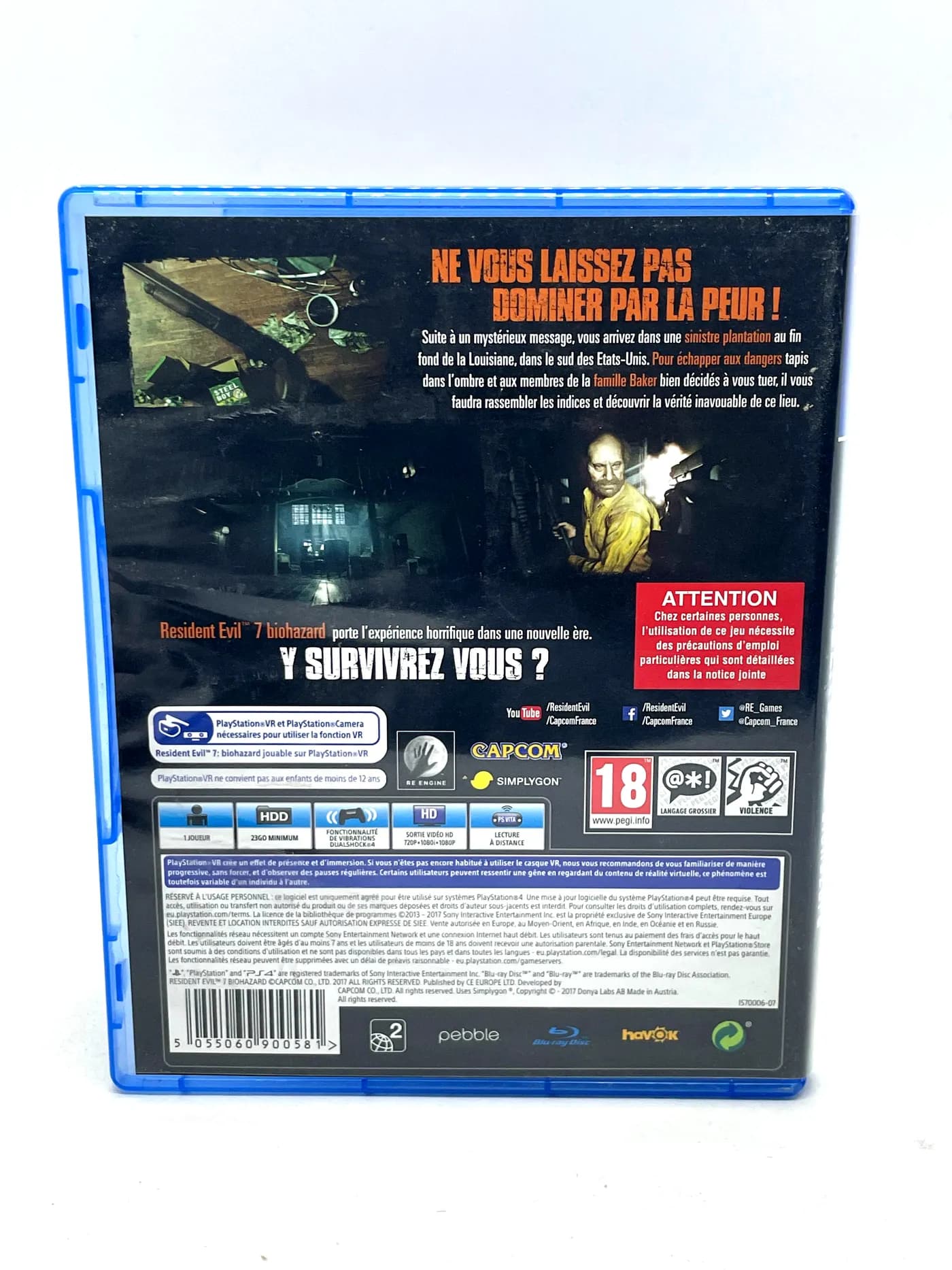 Resident Evil VII PS4