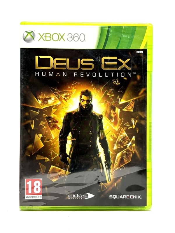 Deus Ex Human Revolution Xbox 360 (New and Sealed)