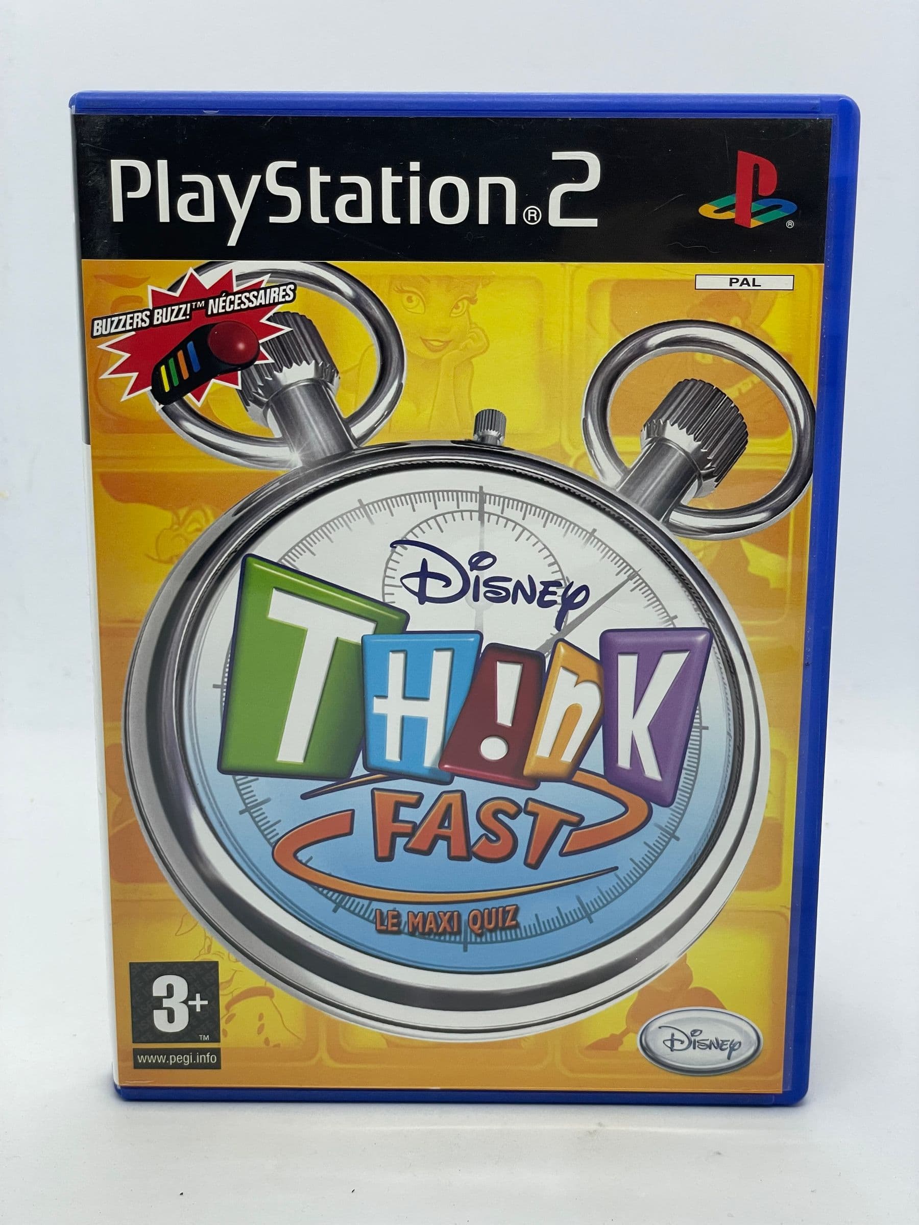 Disney Th!nk Fast PS2 (FR)
