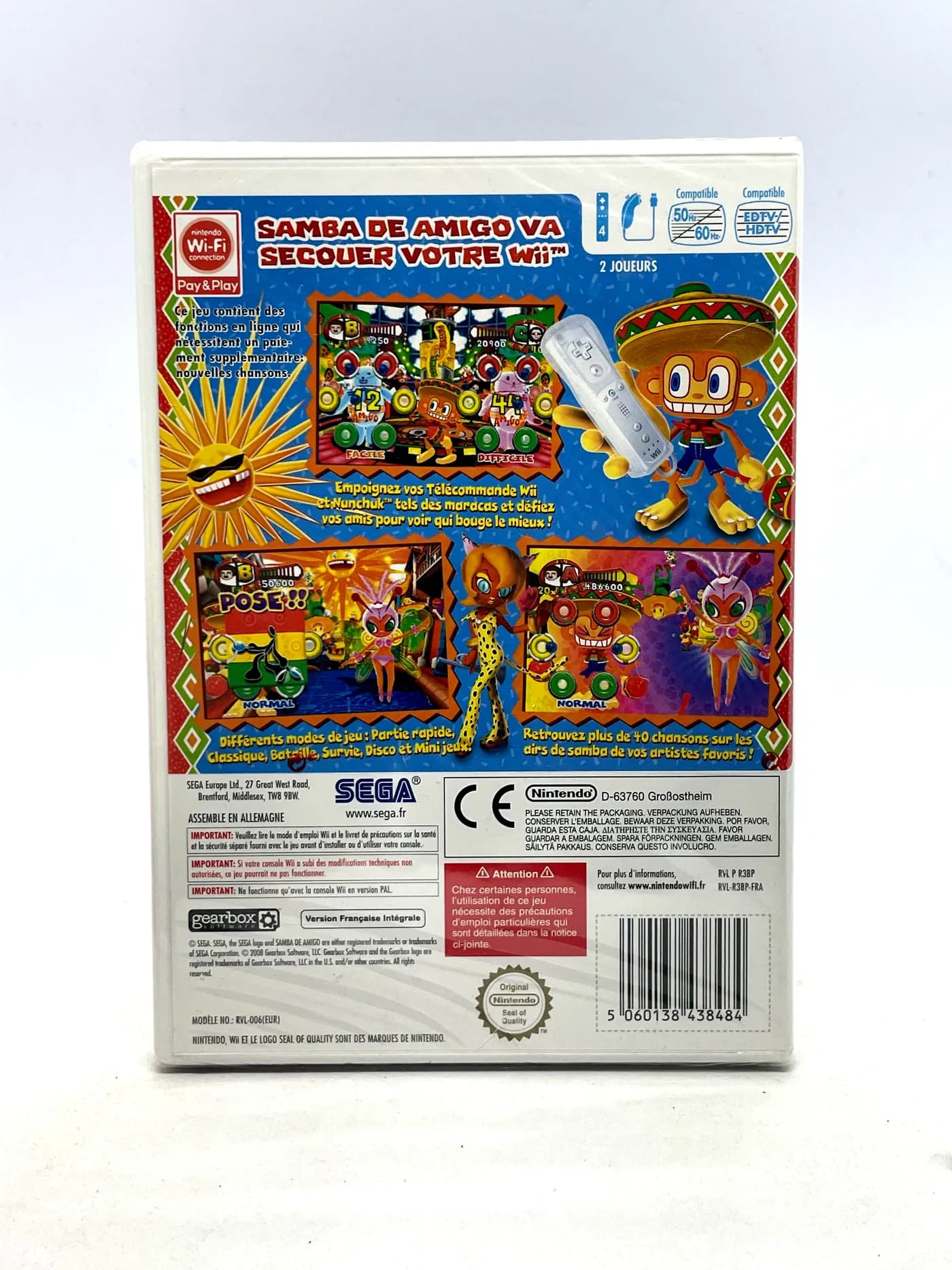 Samba de Amigo Nintendo Wii (New and Sealed)