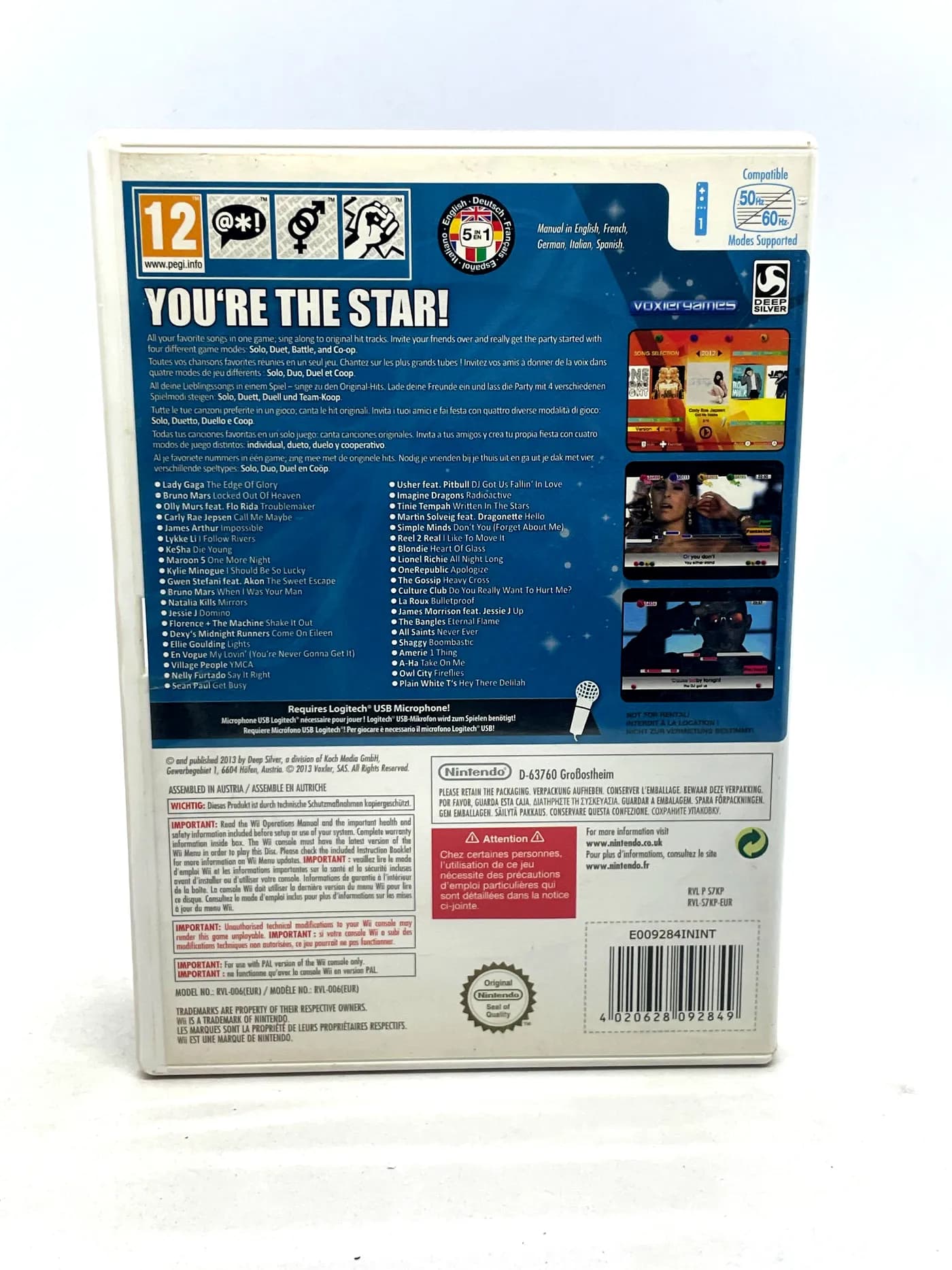 Let's Sing 2014 Nintendo Wii