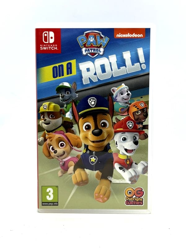 Nickeloden Paw Patroll on a Roll Nintendo Switch