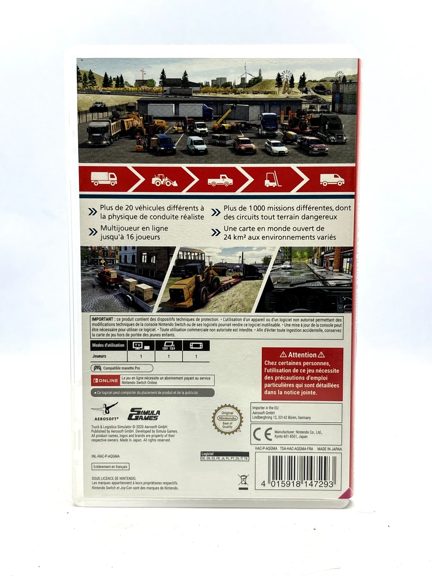 Truck & Logistics Simulator Nintendo Switch