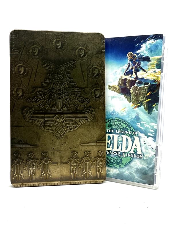The Legend of Zelda Tears of the Kingdom Nintendo Switch + Steelbook