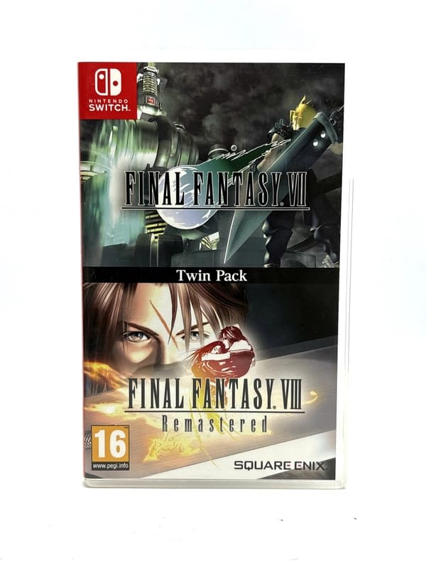 Final Fantasy VII & VIII Remastered Twin Pack Nintendo Switch