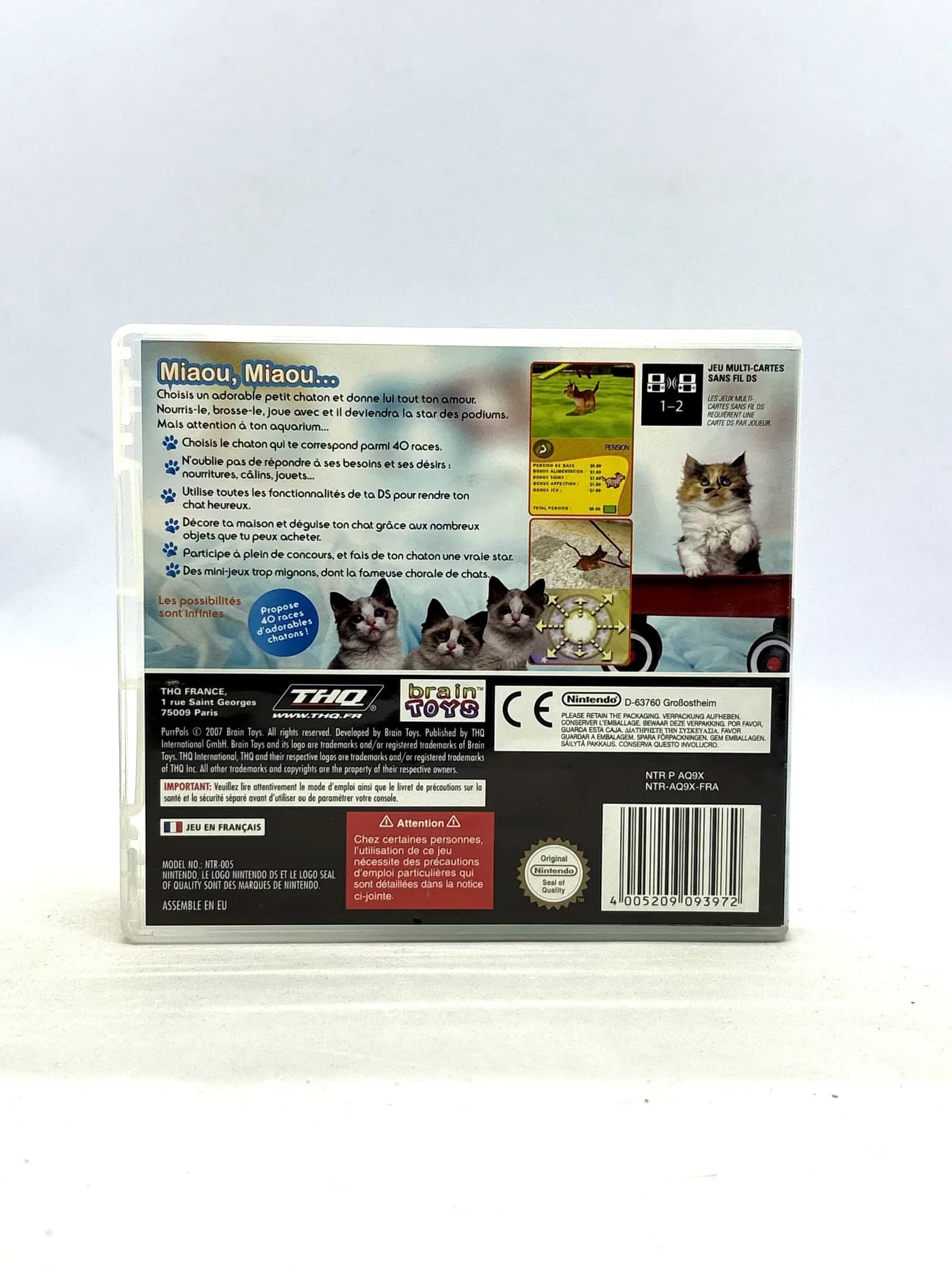 Cats Academy Nintendo DS