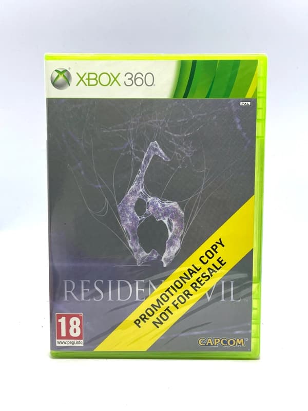 Resident Evil 6 PROMO Xbox 360 (New & Sealed)