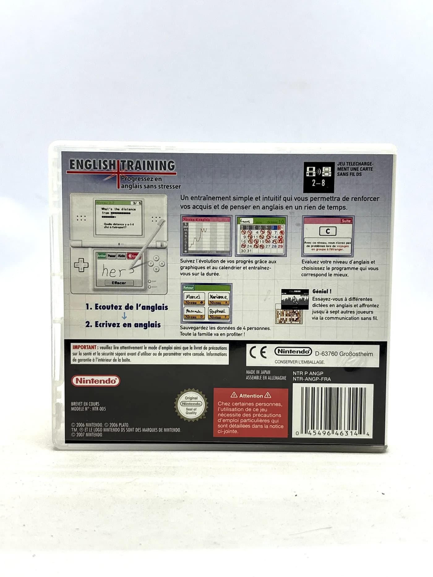 English Training Nintendo DS