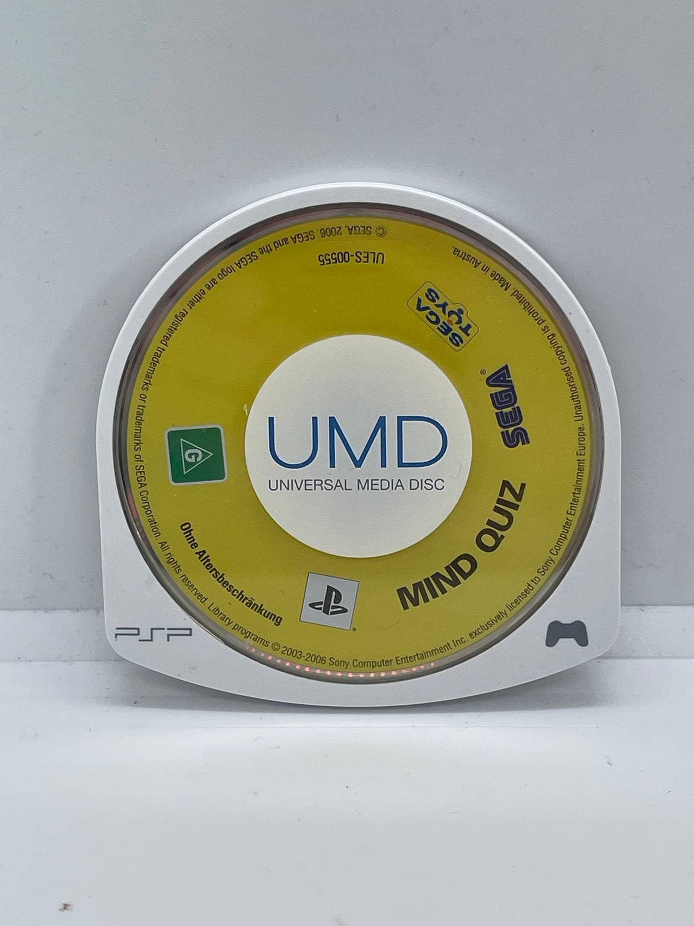 SEGA Mind Quiz PSP (only game)