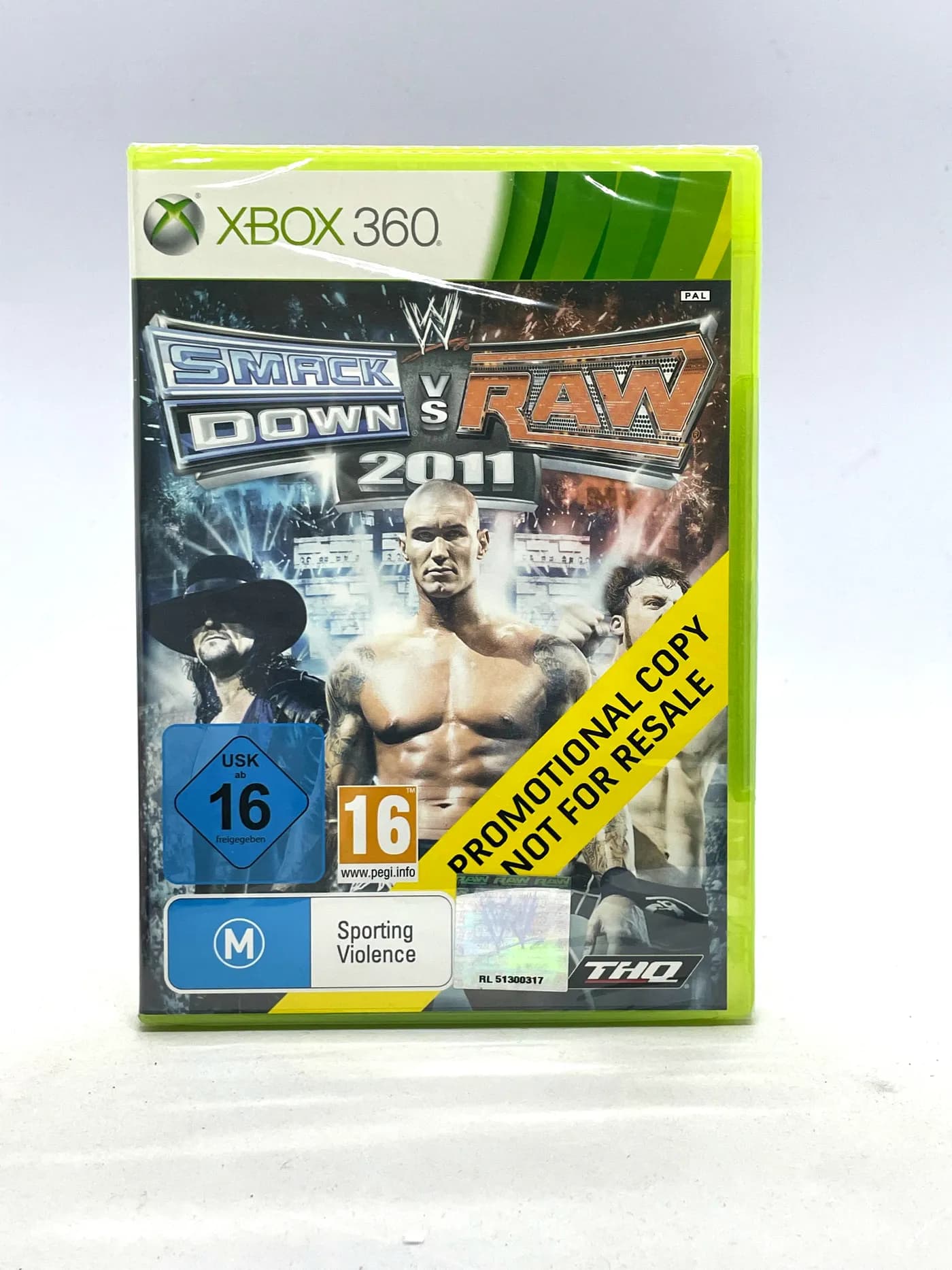 WWE Smackdown vs Raw 2011 PROMO Xbox 360 (Nowa w folii)