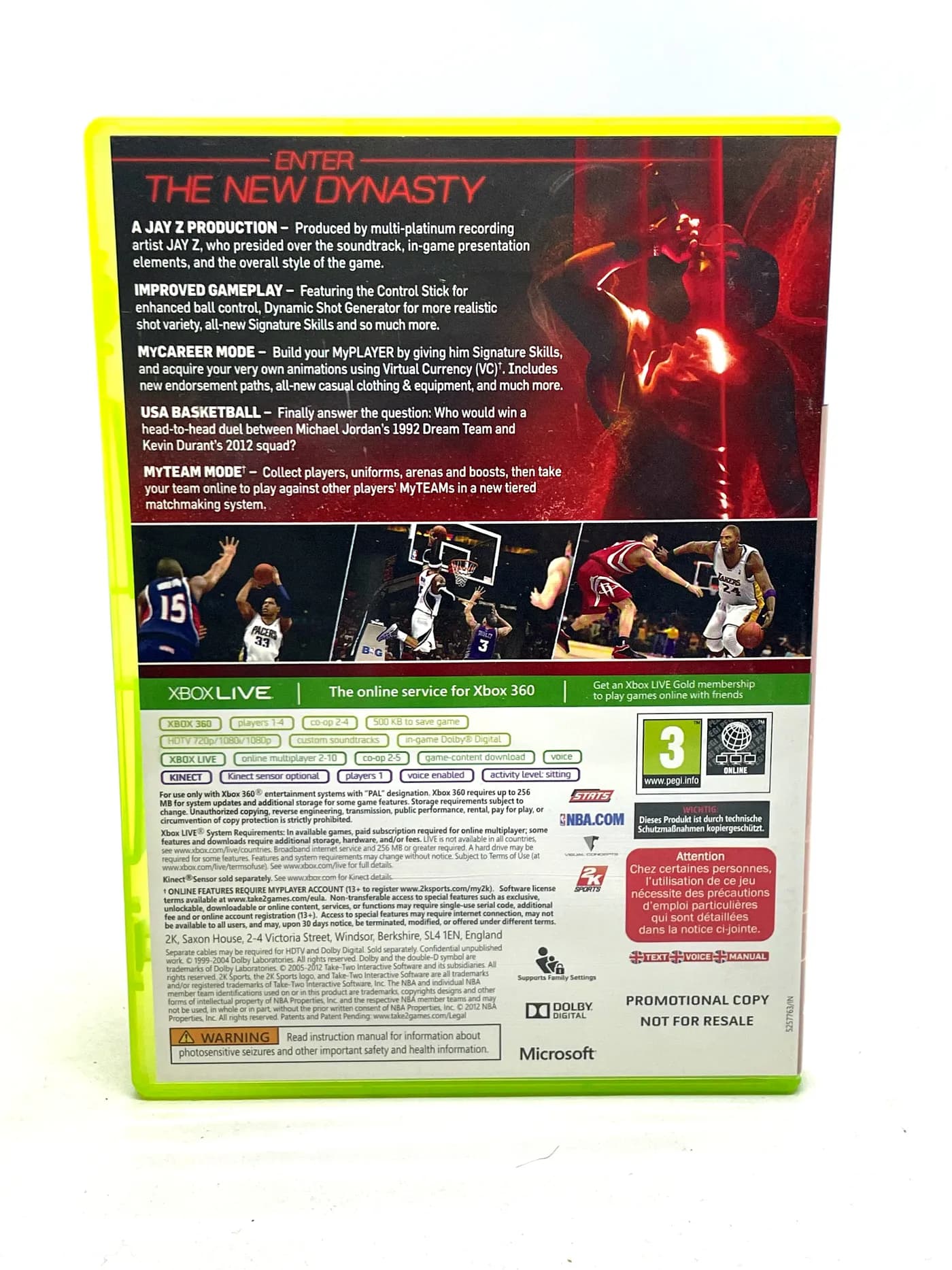 NBA 2K13 PROMO Xbox 360