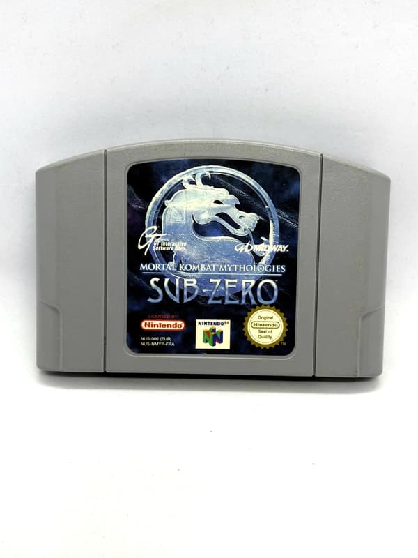 Mortal Kombat Mythologies Sub-Zero Nintendo 64 (game only)